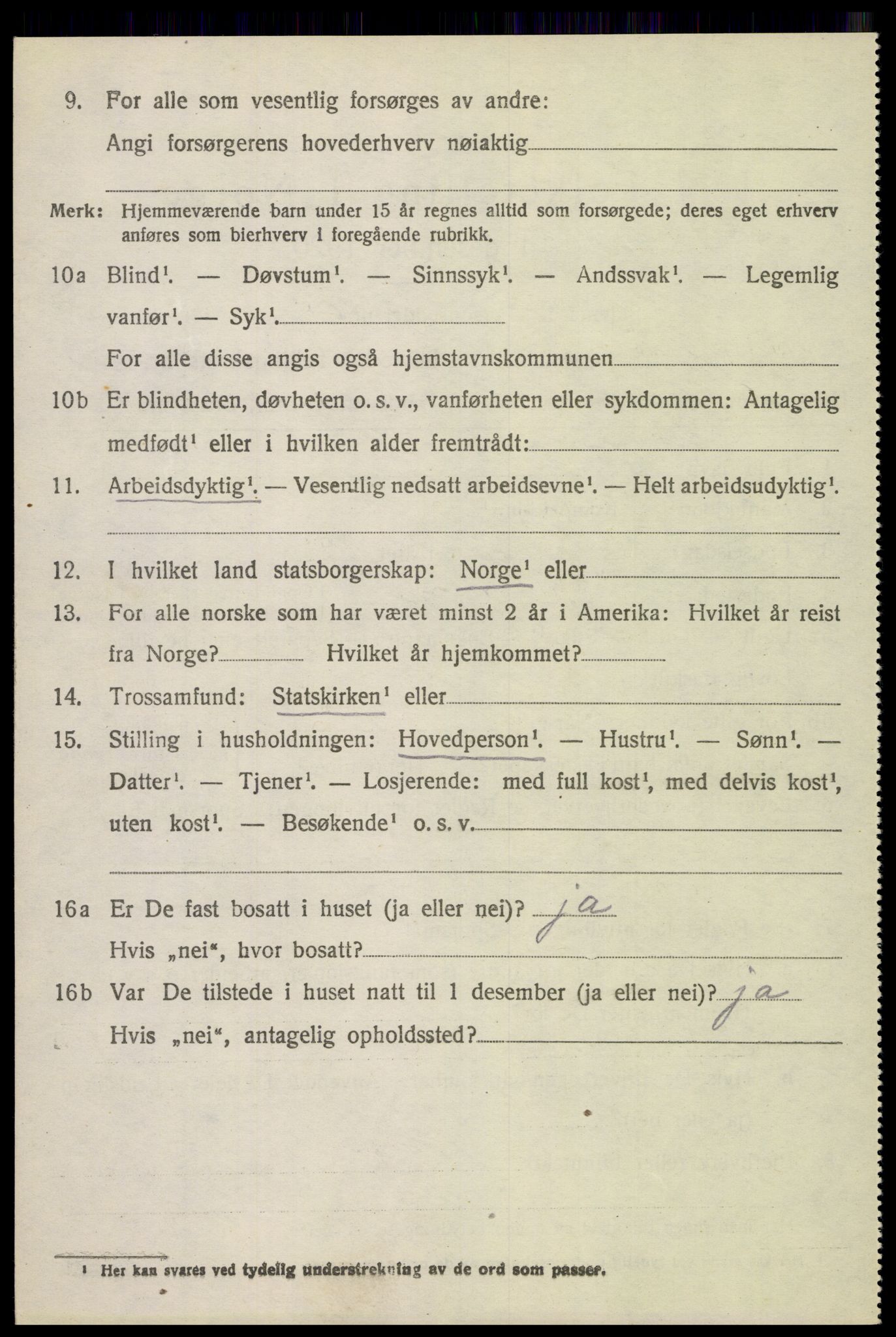 SAH, 1920 census for Nord-Fron, 1920, p. 10297