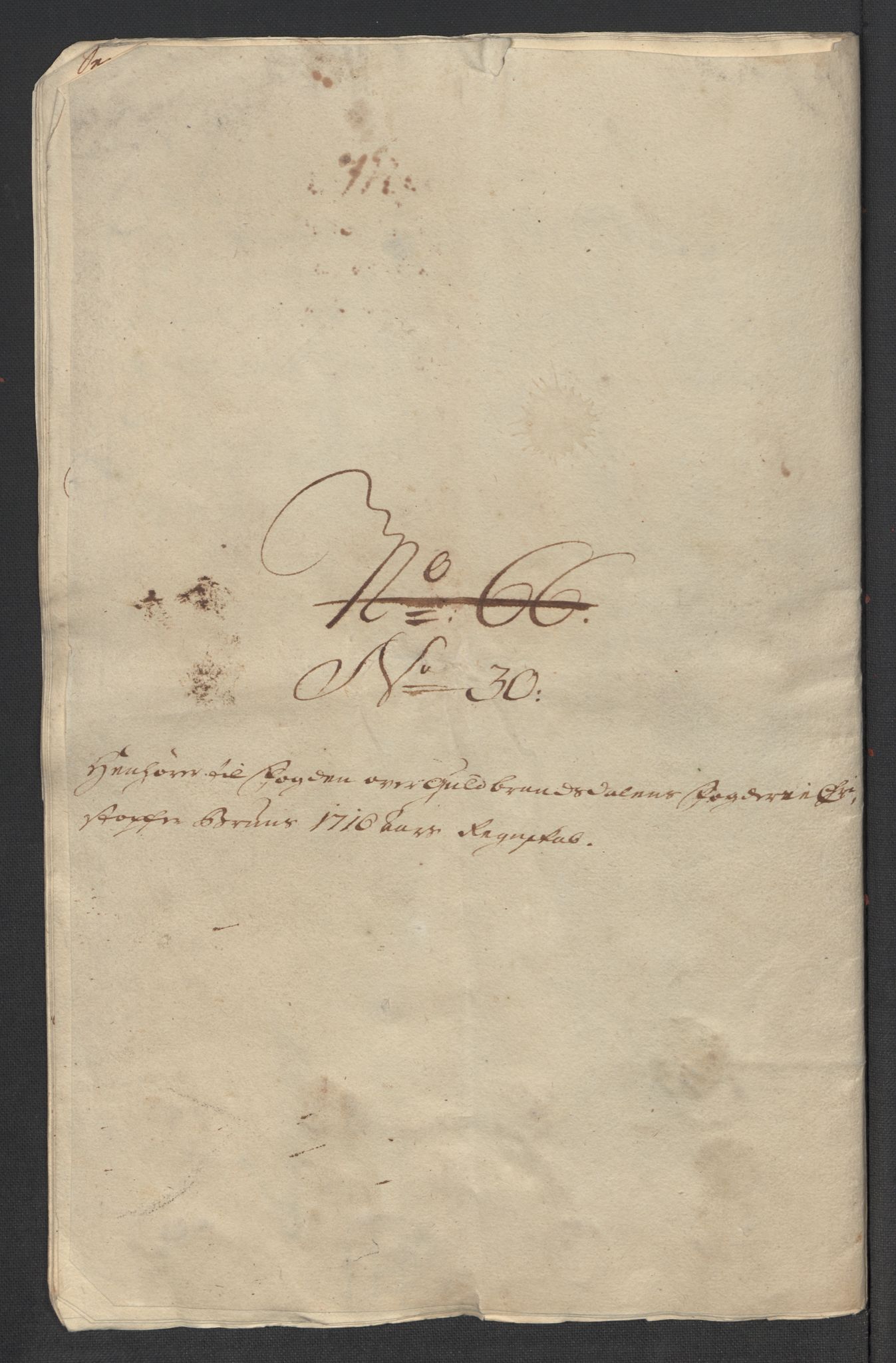 Rentekammeret inntil 1814, Reviderte regnskaper, Fogderegnskap, AV/RA-EA-4092/R17/L1186: Fogderegnskap Gudbrandsdal, 1716, p. 299