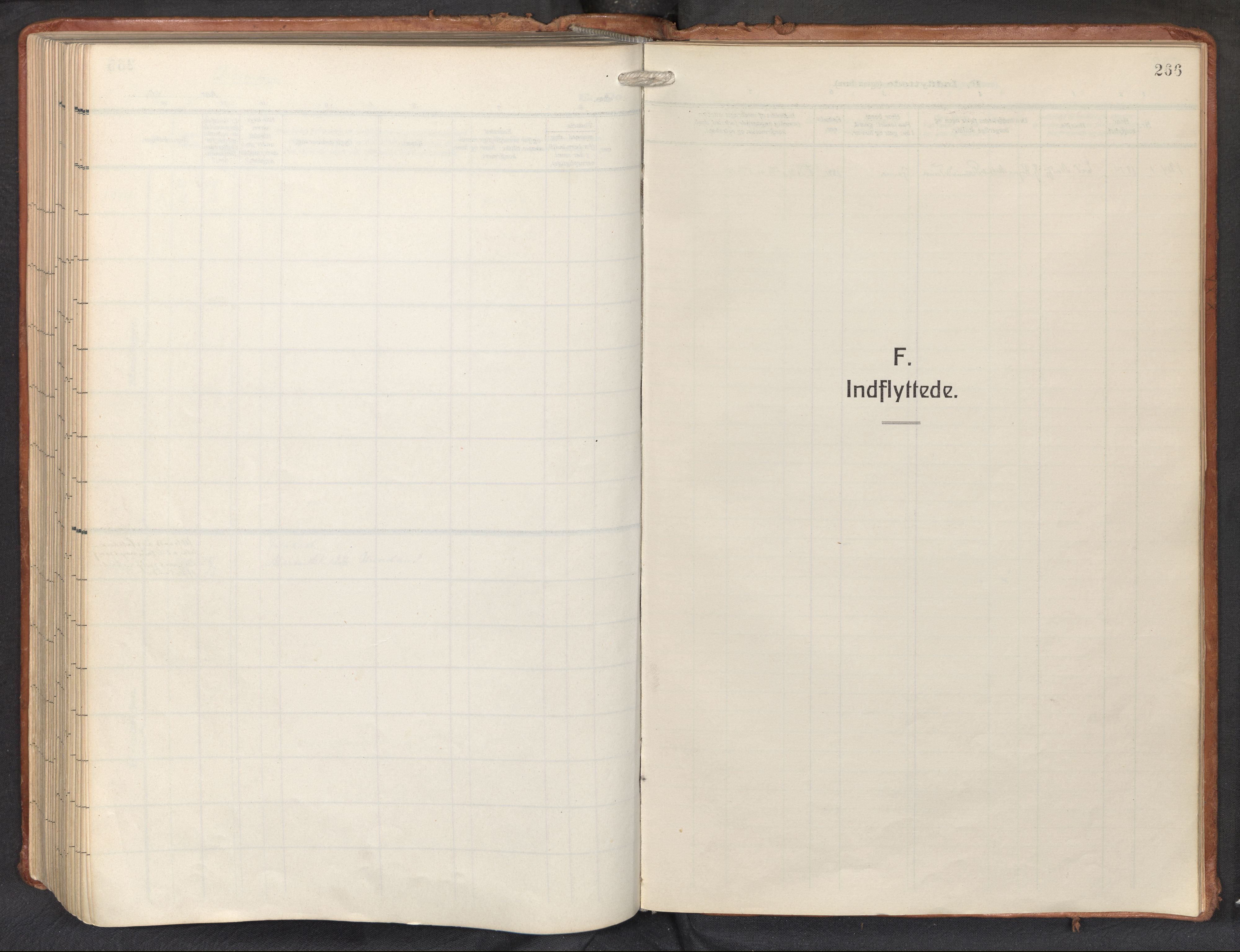 Haus sokneprestembete, SAB/A-75601/H/Haa: Parish register (official) no. D 3, 1912-1927, p. 266