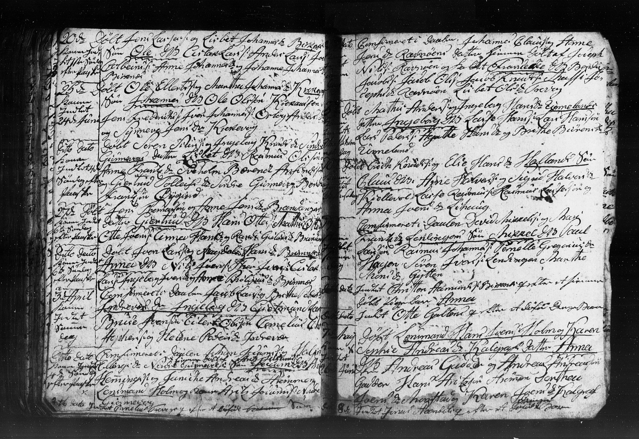 Gulen sokneprestembete, AV/SAB-A-80201/H/Hab: Parish register (copy) no. A 2, 1791-1814