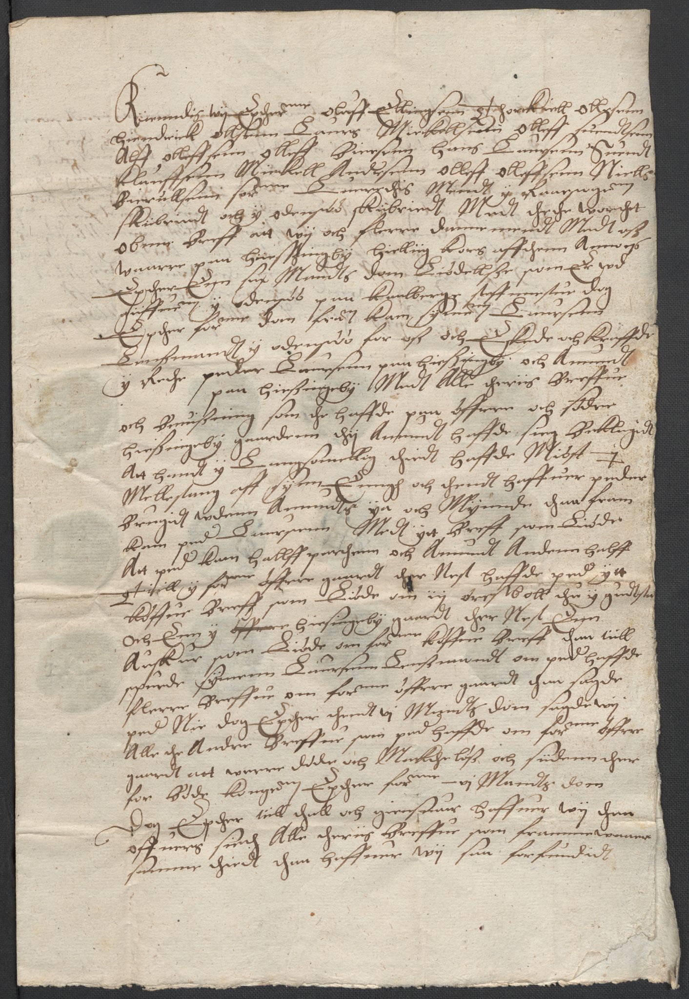 Riksarkivets diplomsamling, AV/RA-EA-5965/F02/L0079: Dokumenter, 1576-1577, p. 16