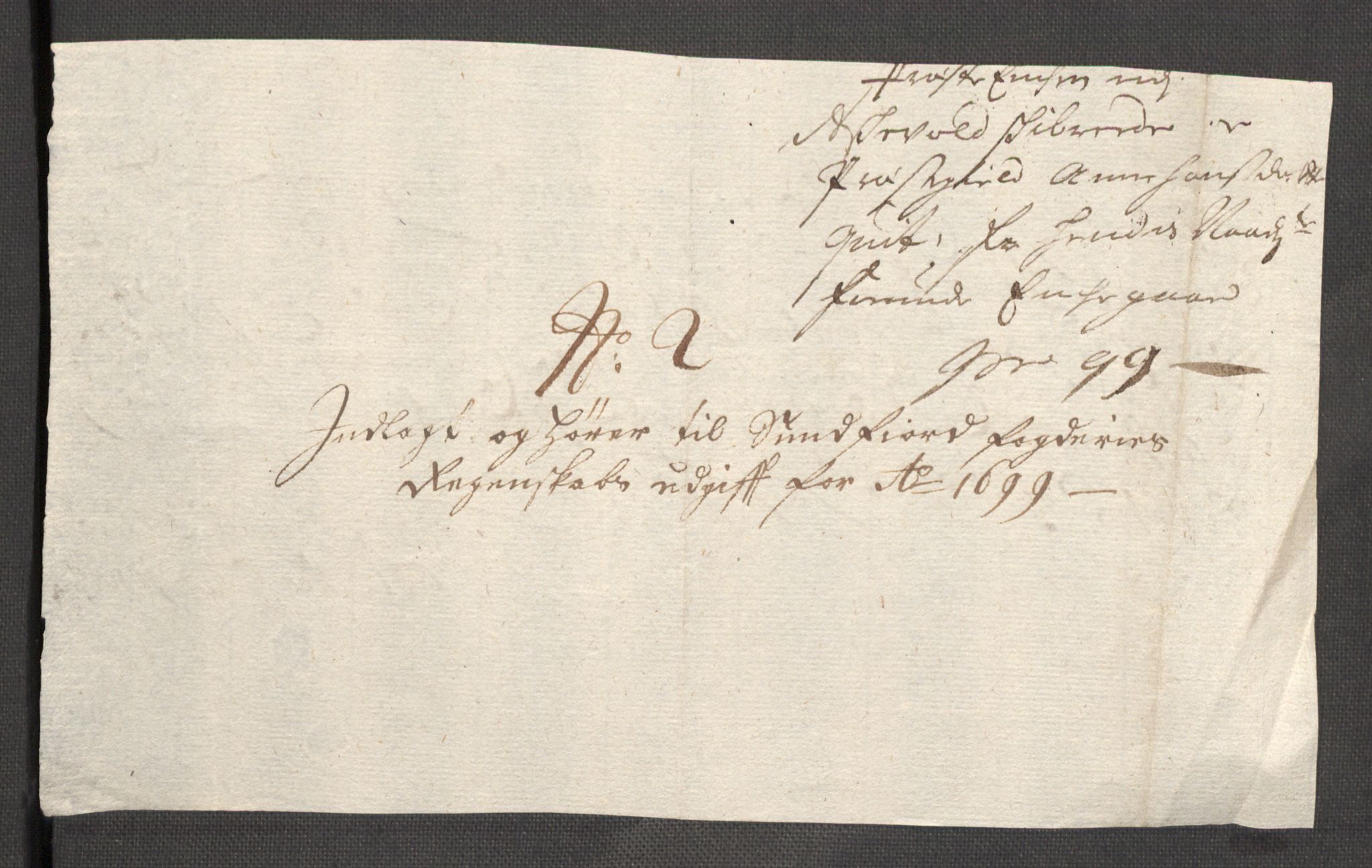 Rentekammeret inntil 1814, Reviderte regnskaper, Fogderegnskap, RA/EA-4092/R53/L3424: Fogderegnskap Sunn- og Nordfjord, 1699, p. 335