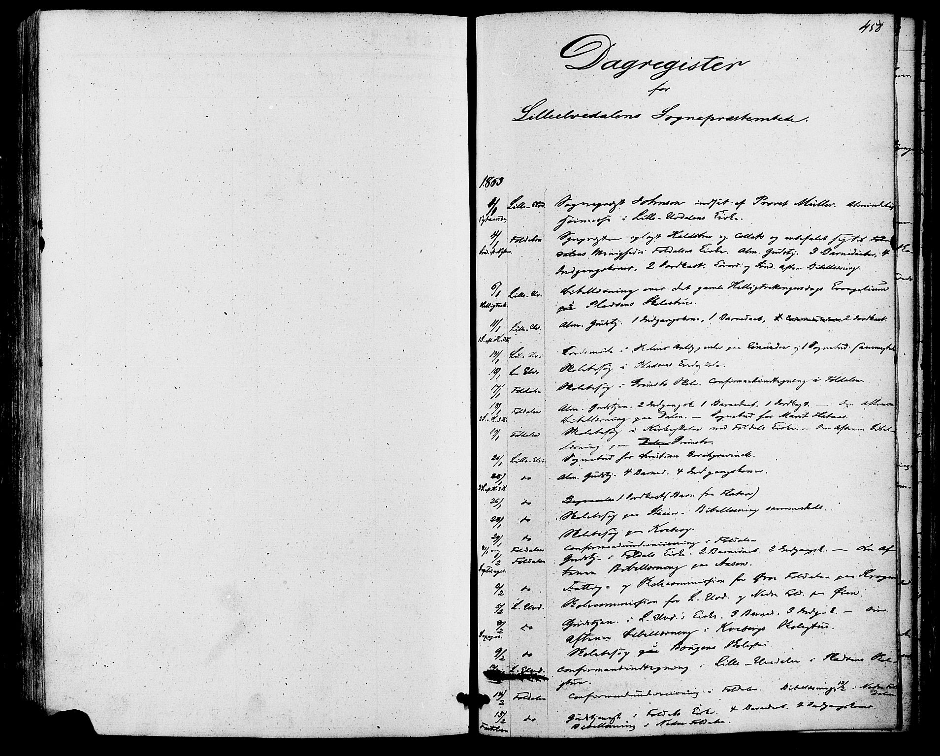 Alvdal prestekontor, SAH/PREST-060/H/Ha/Haa/L0001: Parish register (official) no. 1, 1863-1882, p. 458