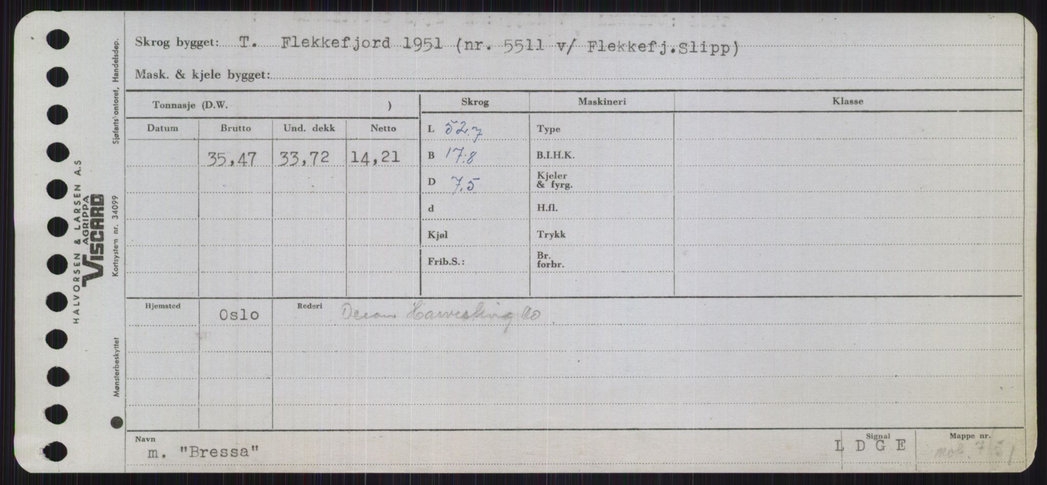 Sjøfartsdirektoratet med forløpere, Skipsmålingen, AV/RA-S-1627/H/Ha/L0001/0002: Fartøy, A-Eig / Fartøy Bjør-Eig, p. 293