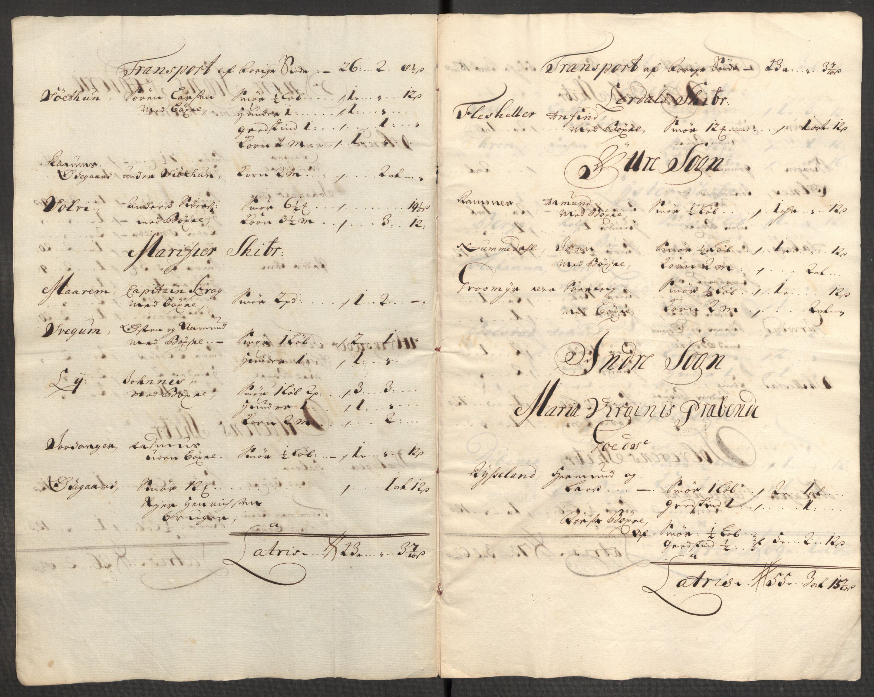 Rentekammeret inntil 1814, Reviderte regnskaper, Fogderegnskap, RA/EA-4092/R52/L3314: Fogderegnskap Sogn, 1705-1707, p. 326