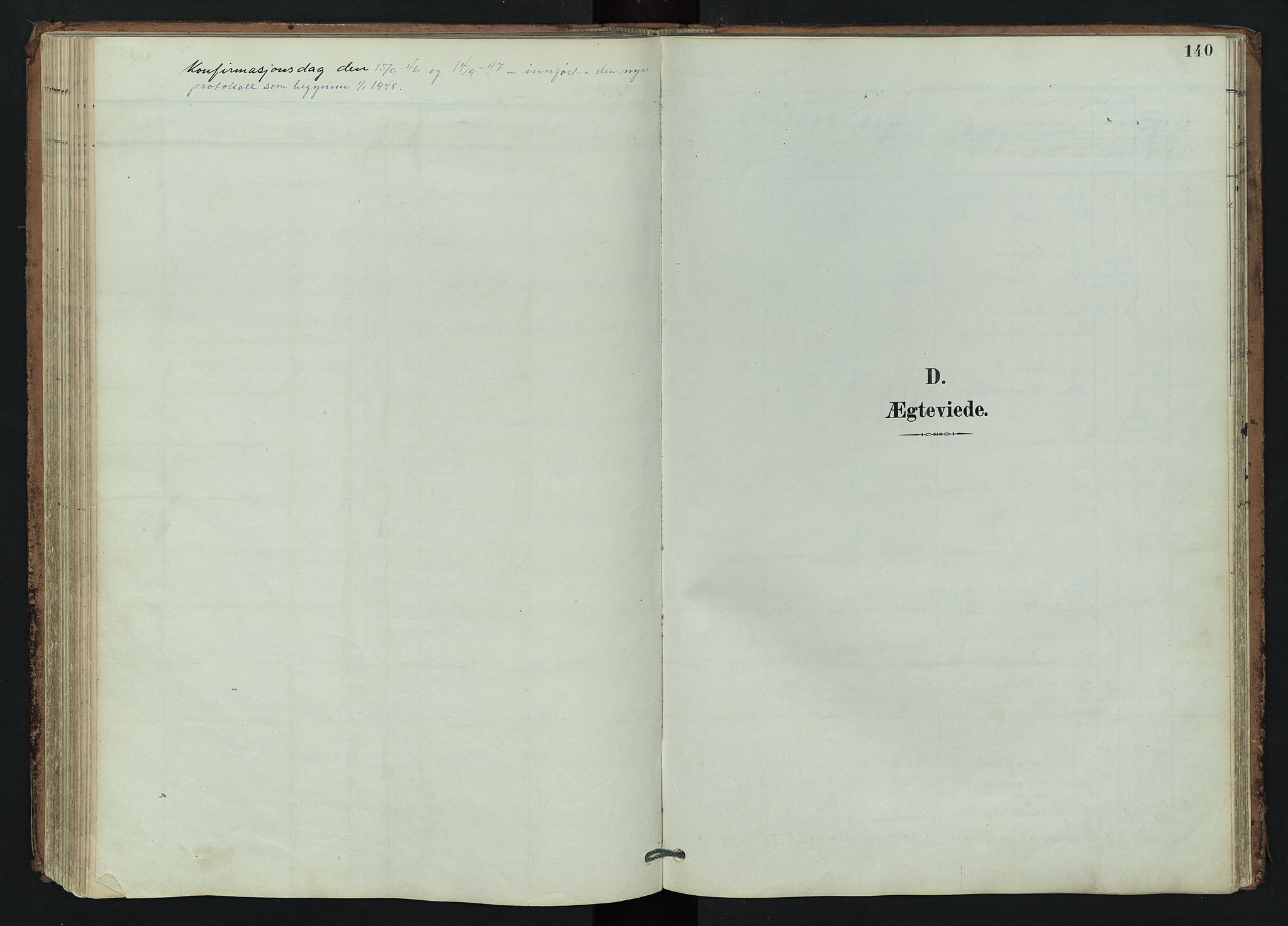 Trysil prestekontor, AV/SAH-PREST-046/H/Ha/Hab/L0007: Parish register (copy) no. 7, 1896-1948, p. 140