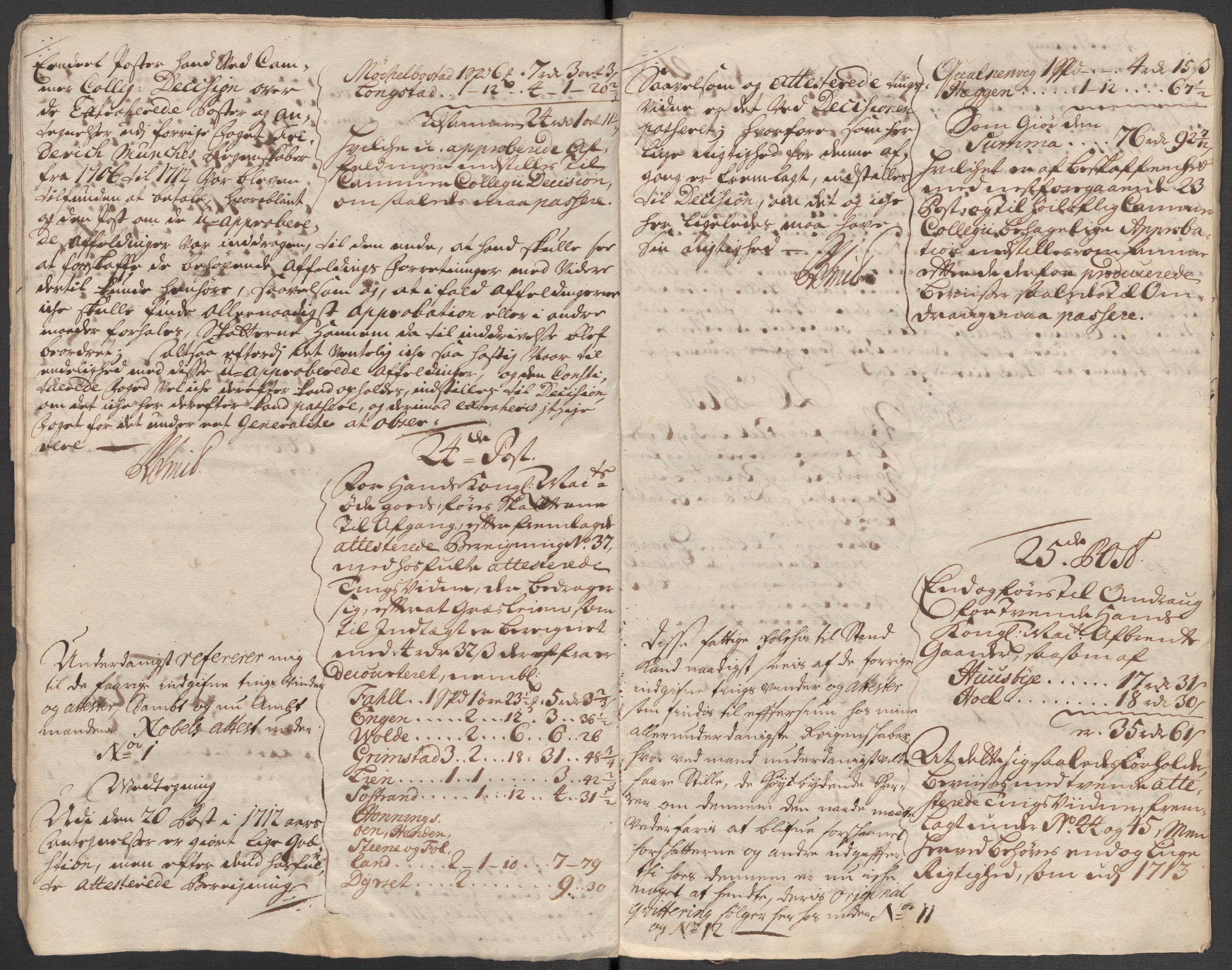 Rentekammeret inntil 1814, Reviderte regnskaper, Fogderegnskap, AV/RA-EA-4092/R56/L3748: Fogderegnskap Nordmøre, 1714-1715, p. 257