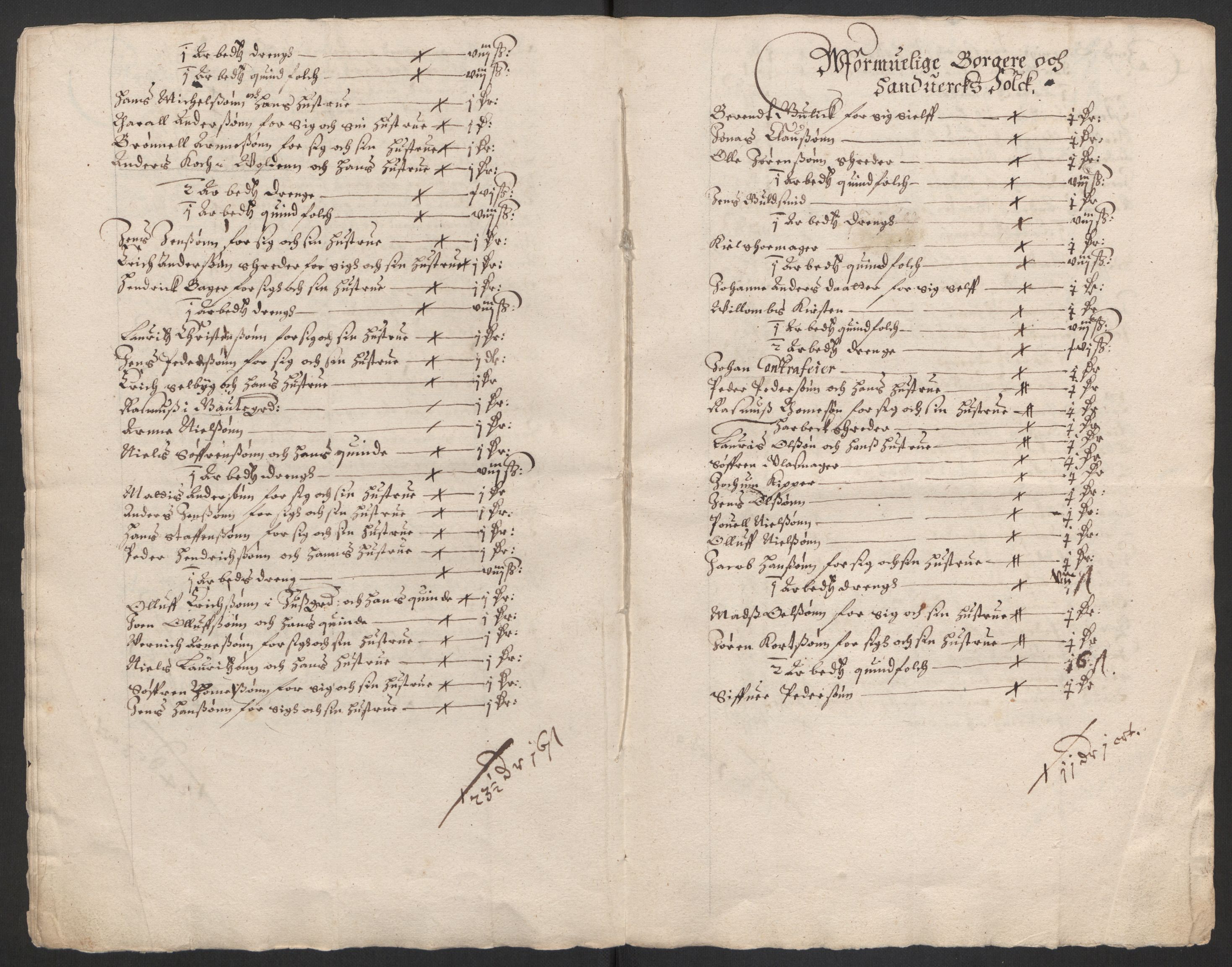 Rentekammeret inntil 1814, Reviderte regnskaper, Byregnskaper, AV/RA-EA-4066/R/Rs/L0504: [S1] Kontribusjonsregnskap, 1631-1684, p. 15