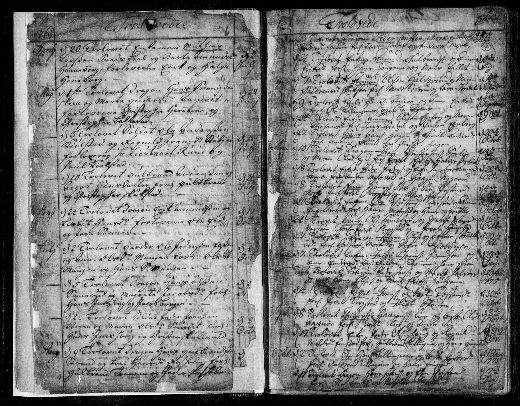 Aurskog prestekontor Kirkebøker, SAO/A-10304a/F/Fa/L0003: Parish register (official) no. I 3, 1767-1807, p. 7
