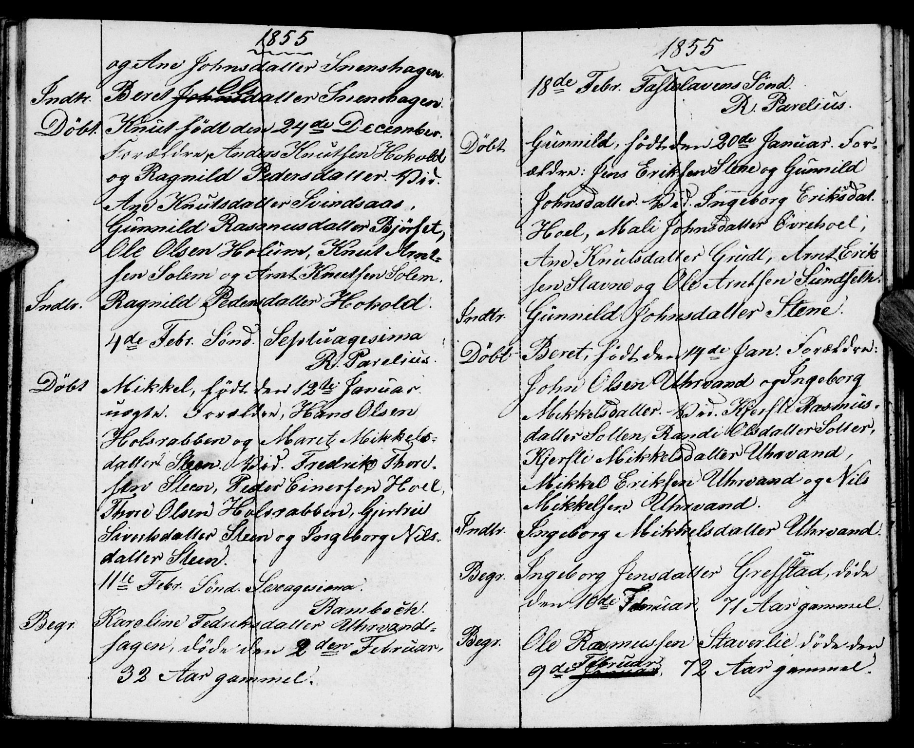 Meldal sokneprestkontor, AV/SAT-A-1123/1/I/I1/I1f/L0008: Parish register draft no. 672I1F, 1827-1866