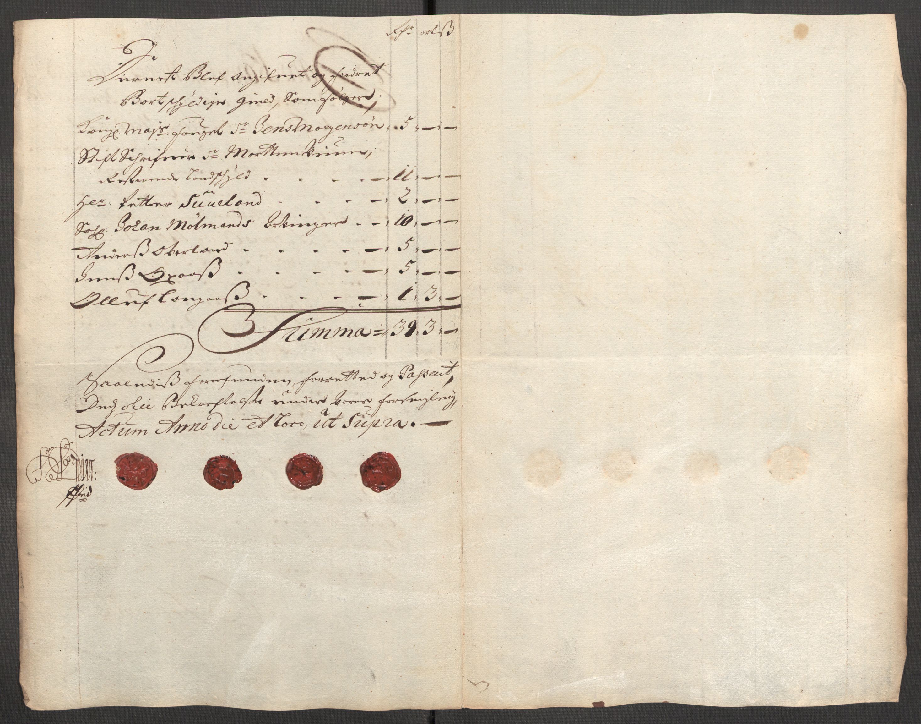 Rentekammeret inntil 1814, Reviderte regnskaper, Fogderegnskap, AV/RA-EA-4092/R62/L4201: Fogderegnskap Stjørdal og Verdal, 1711, p. 200