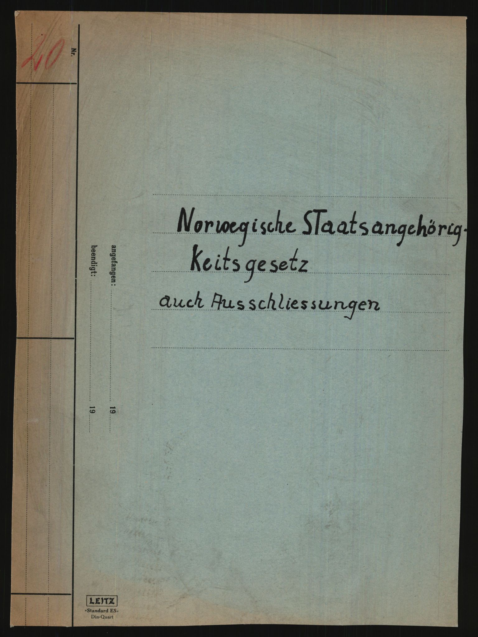 Forsvarets Overkommando. 2 kontor. Arkiv 11.4. Spredte tyske arkivsaker, AV/RA-RAFA-7031/D/Dar/Darb/L0013: Reichskommissariat - Hauptabteilung Vervaltung, 1917-1942, p. 1401