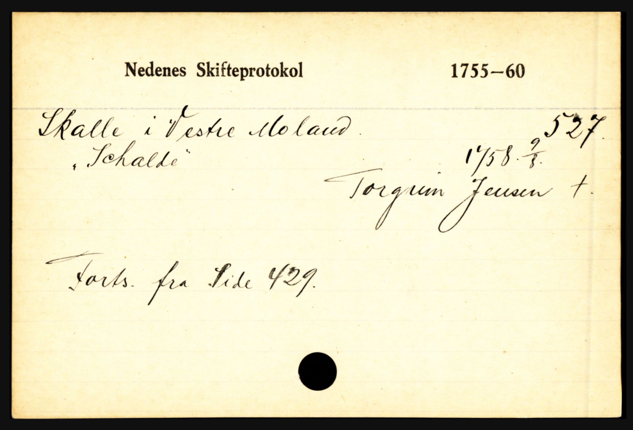 Nedenes sorenskriveri før 1824, AV/SAK-1221-0007/H, p. 26343