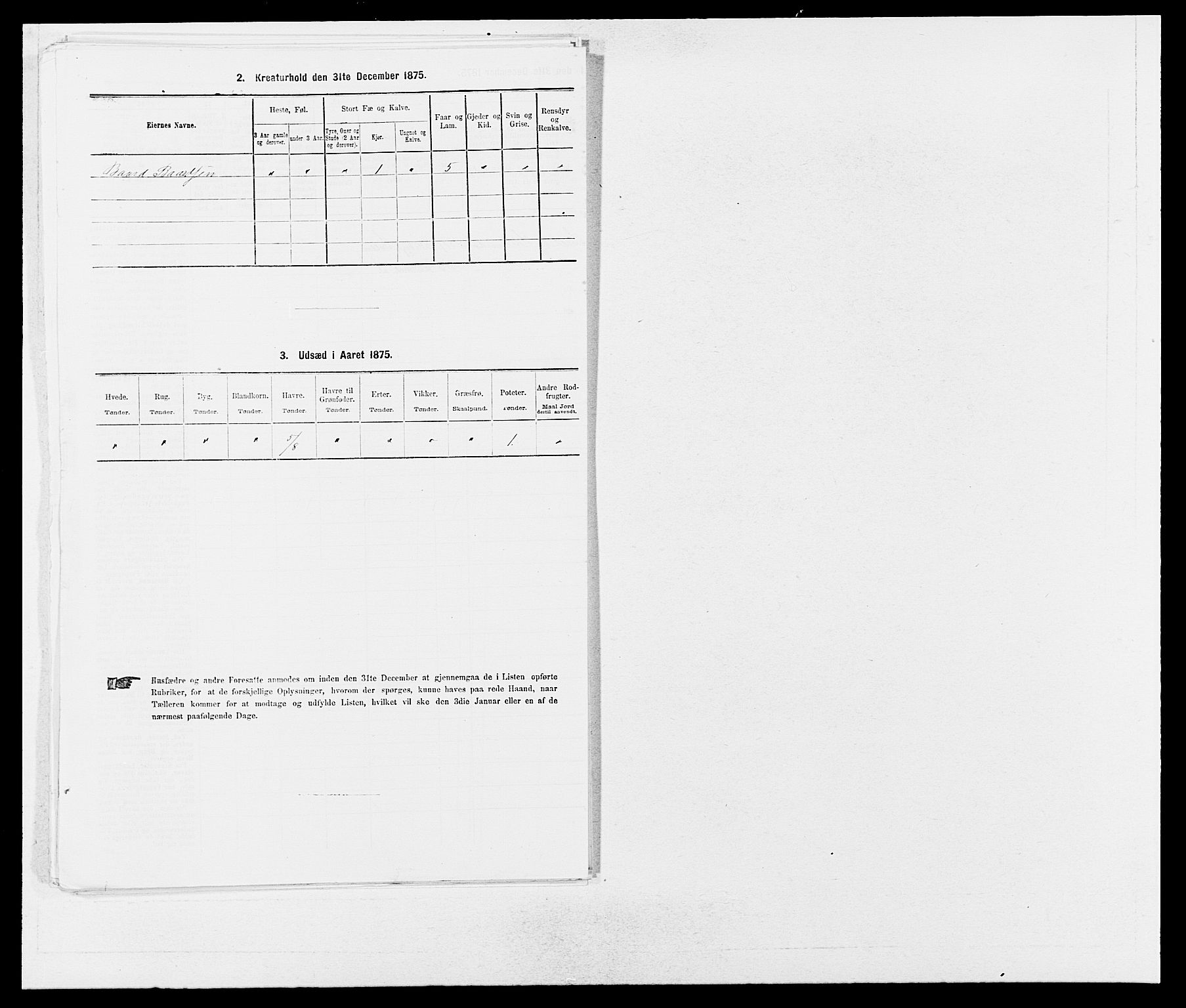 SAB, 1875 census for 1216P Sveio, 1875, p. 1602