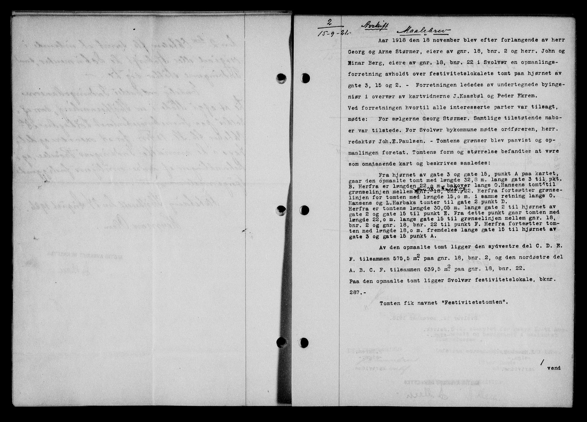 Lofoten sorenskriveri, SAT/A-0017/1/2/2C/L0014b: Mortgage book no. 14b, 1926-1926, Deed date: 15.09.1926