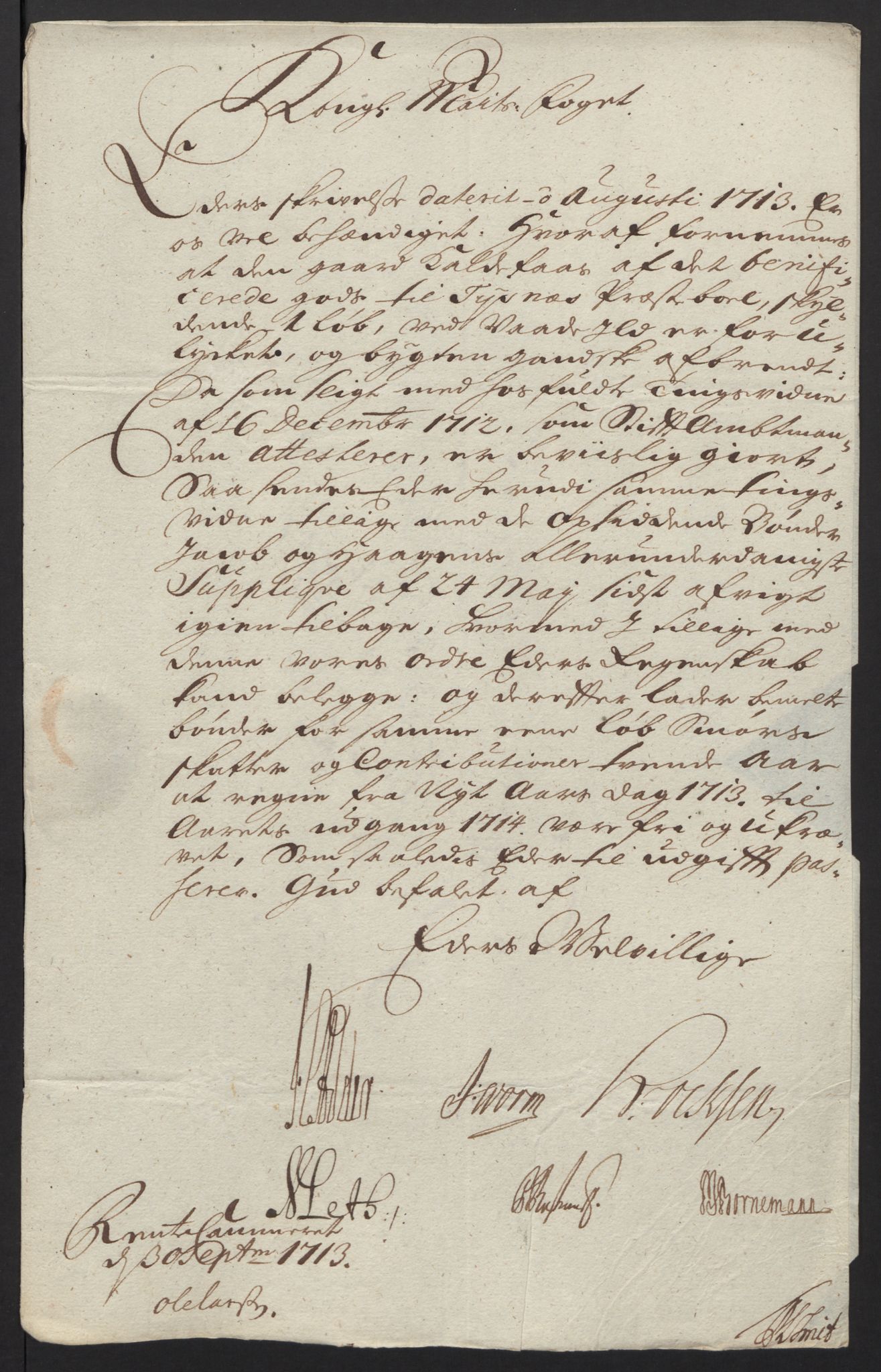 Rentekammeret inntil 1814, Reviderte regnskaper, Fogderegnskap, RA/EA-4092/R48/L2989: Fogderegnskap Sunnhordland og Hardanger, 1713, p. 406