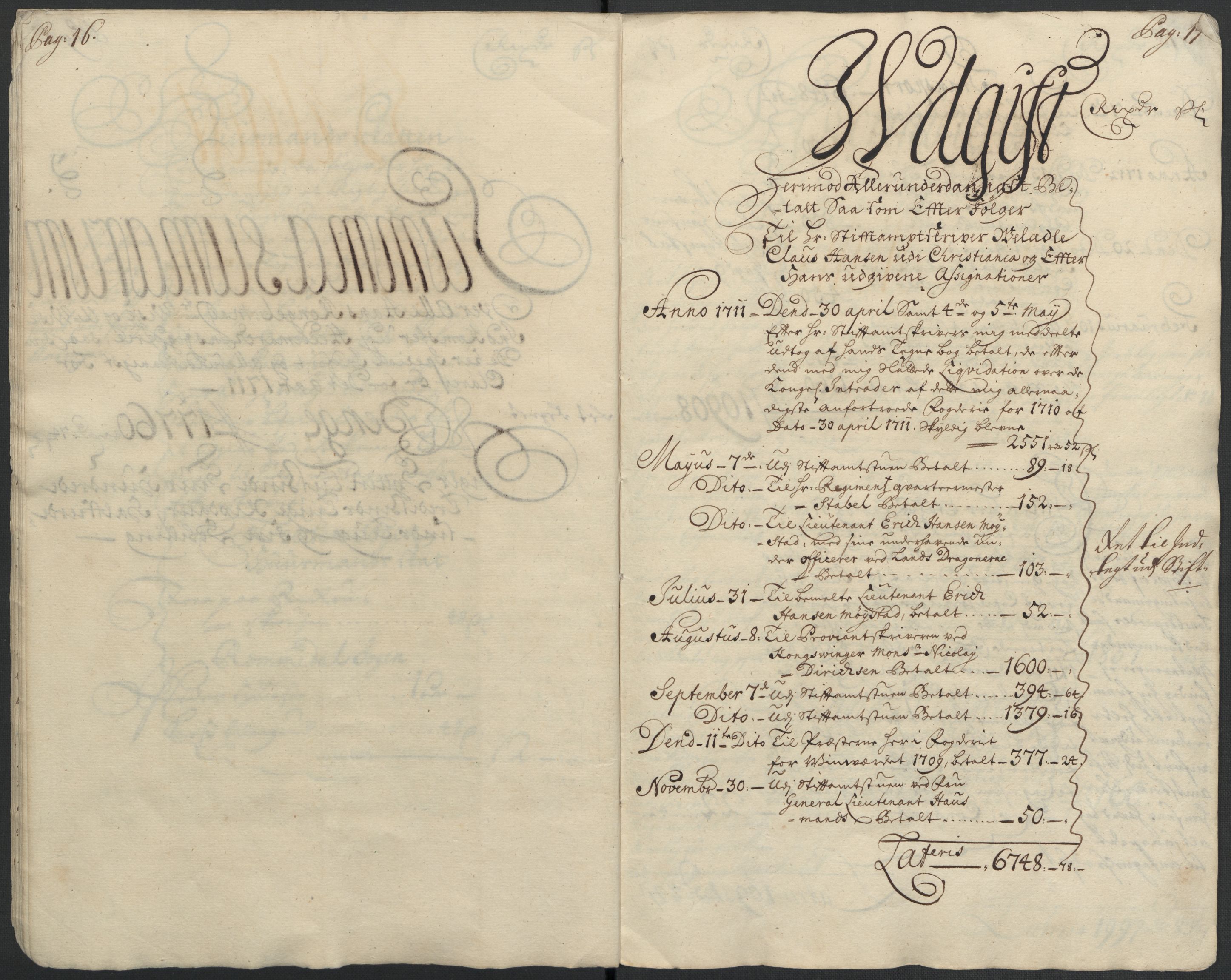 Rentekammeret inntil 1814, Reviderte regnskaper, Fogderegnskap, AV/RA-EA-4092/R16/L1047: Fogderegnskap Hedmark, 1711, p. 12