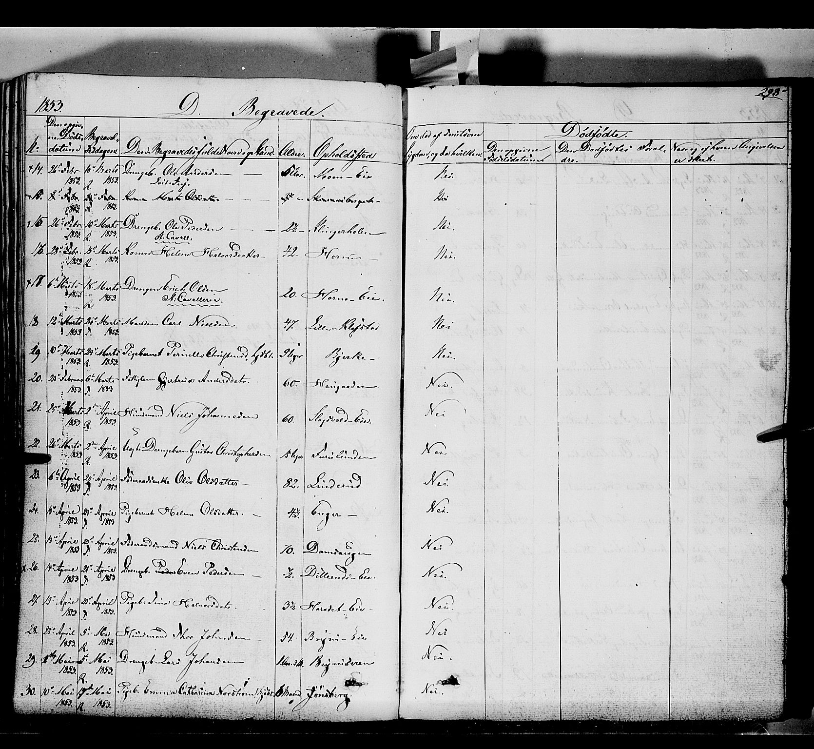 Romedal prestekontor, SAH/PREST-004/K/L0004: Parish register (official) no. 4, 1847-1861, p. 298