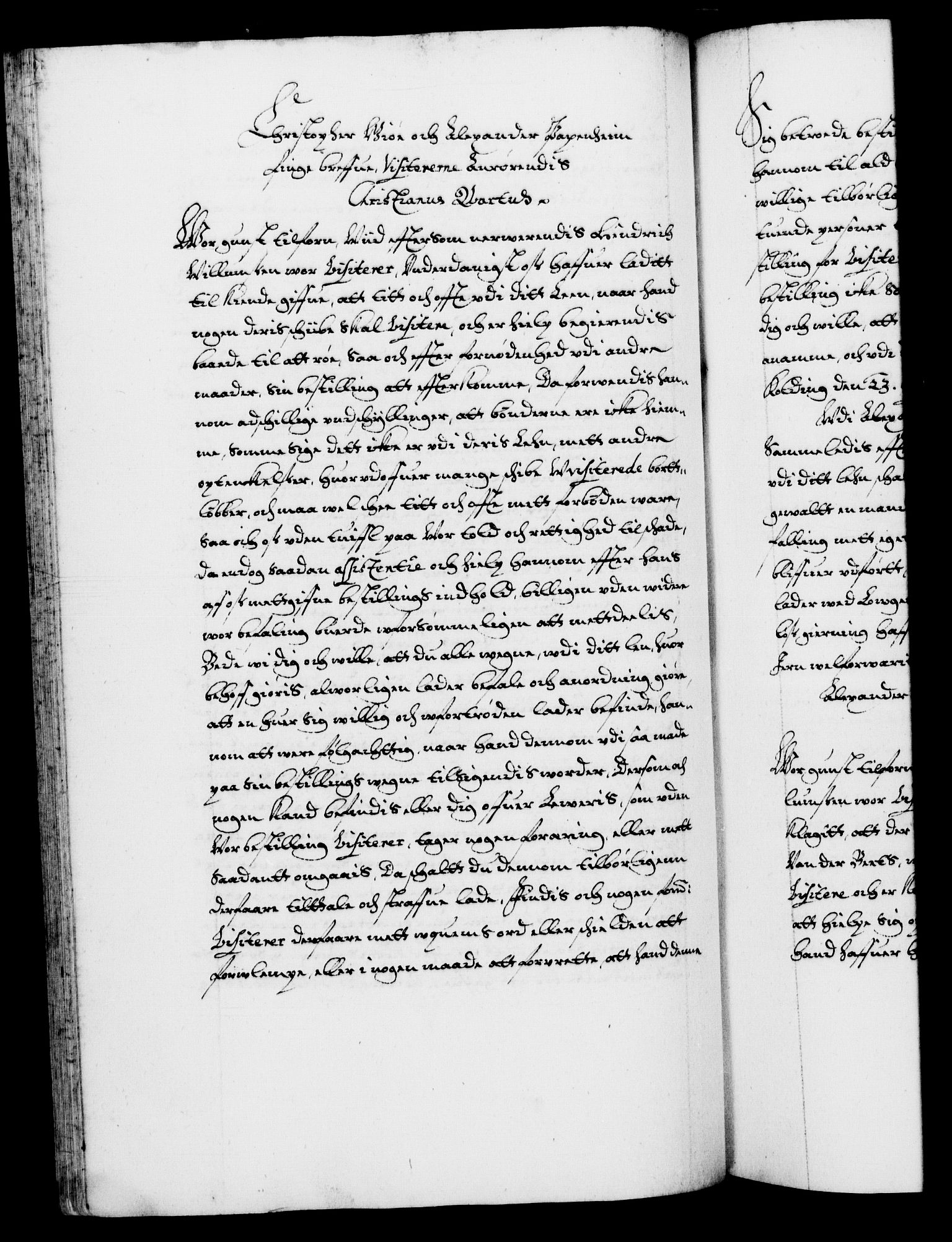 Danske Kanselli 1572-1799, RA/EA-3023/F/Fc/Fca/Fcab/L0004: Norske tegnelser (mikrofilm), 1617-1627, p. 126b
