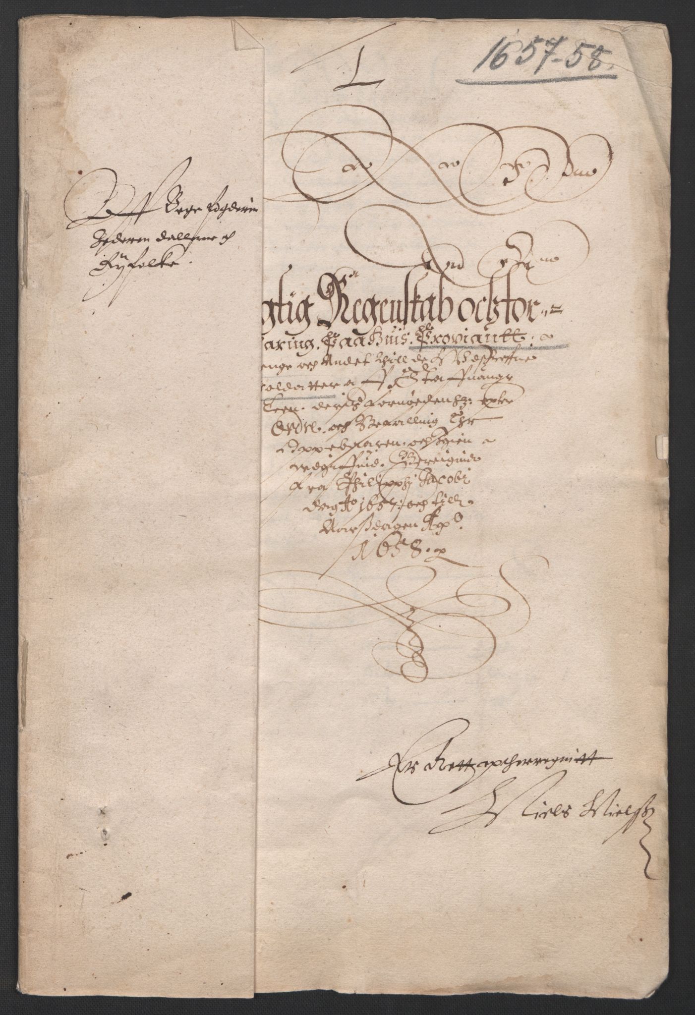 Rentekammeret inntil 1814, Reviderte regnskaper, Lensregnskaper, AV/RA-EA-5023/R/Rb/Rbs/L0038: Stavanger len, 1657-1659