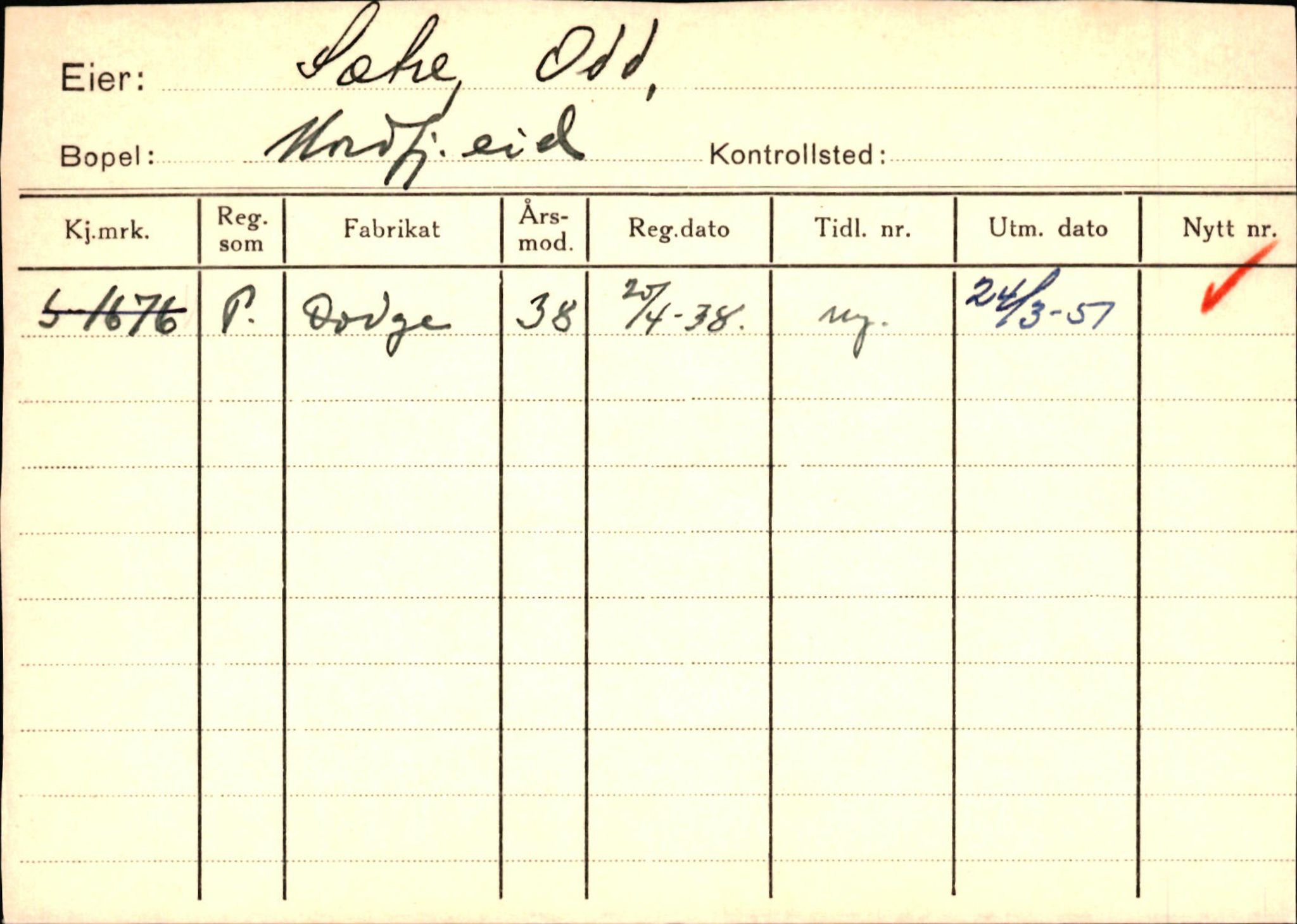 Statens vegvesen, Sogn og Fjordane vegkontor, AV/SAB-A-5301/4/F/L0129: Eigarregistrer Eid A-S, 1945-1975, p. 2725