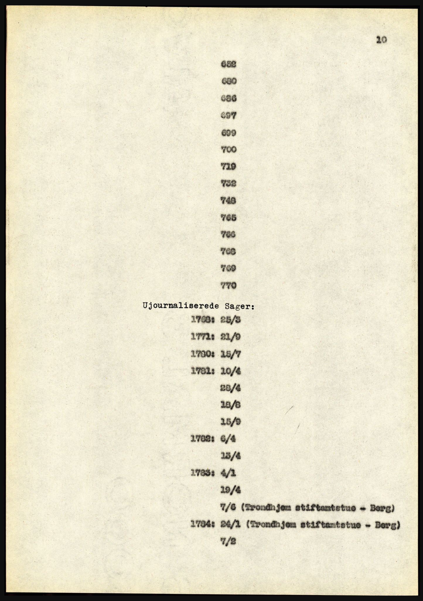 Riksarkivet, Seksjon for eldre arkiv og spesialsamlinger, AV/RA-EA-6797/H/Ha, 1953, p. 10