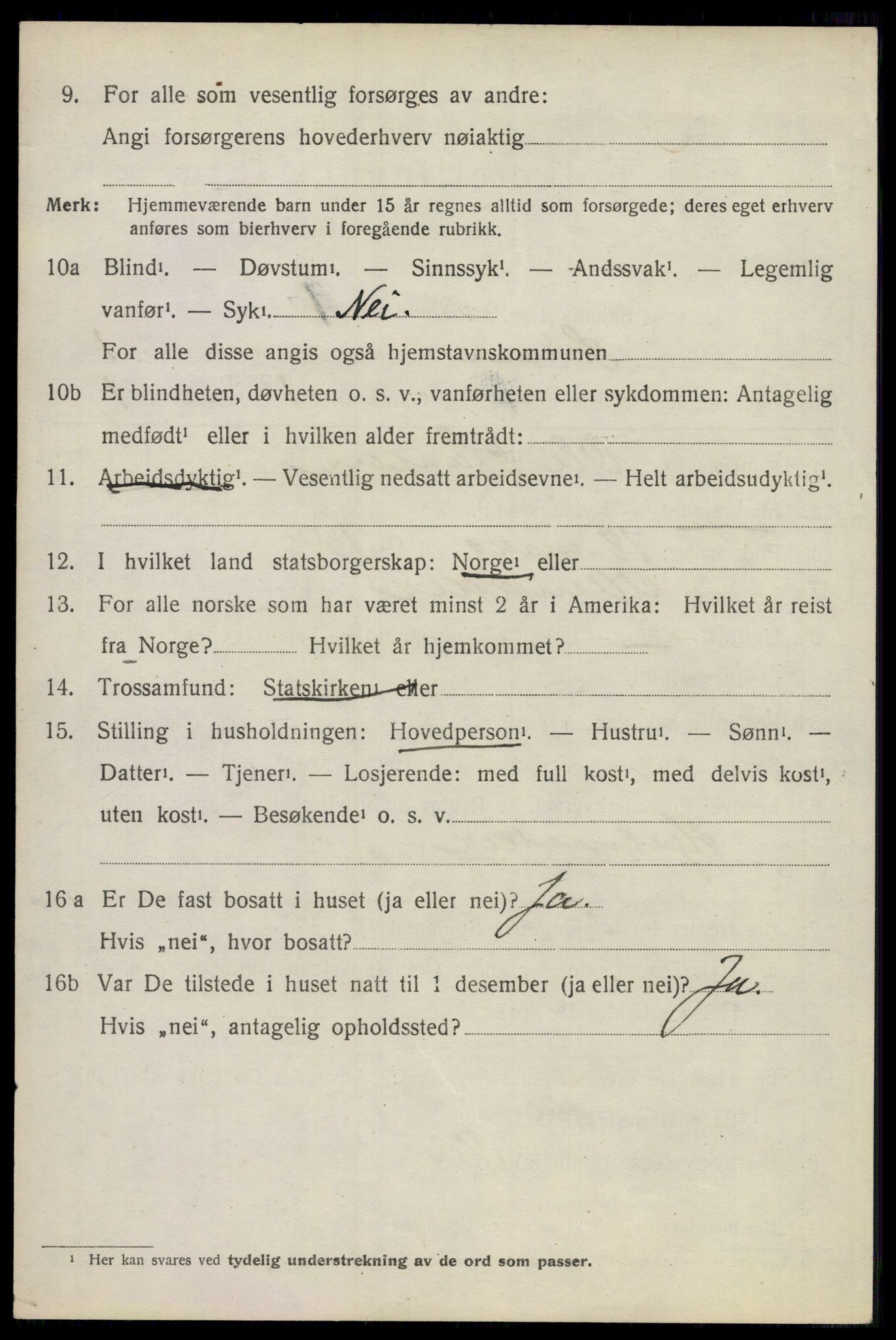 SAO, 1920 census for Sørum, 1920, p. 1140