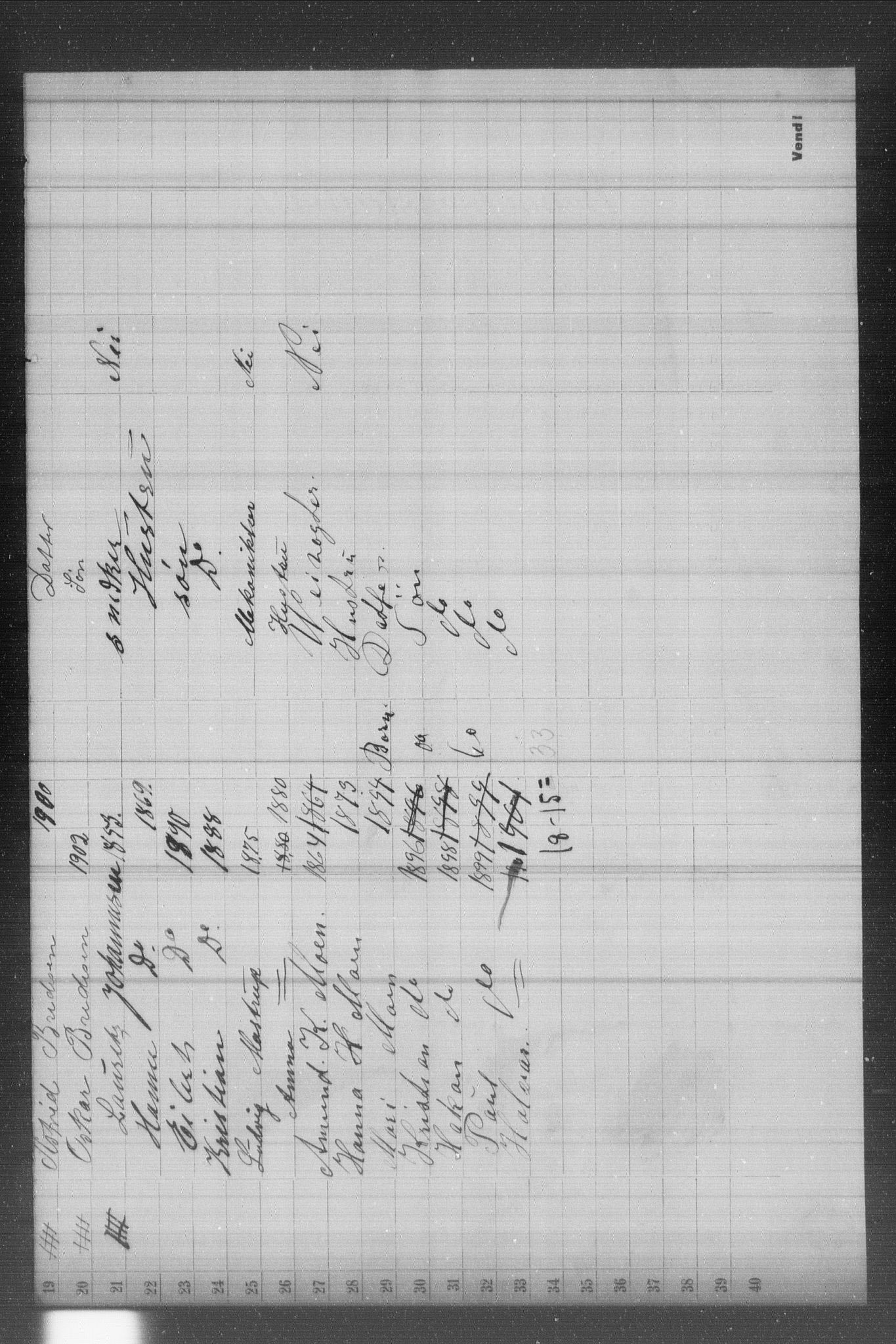 OBA, Municipal Census 1902 for Kristiania, 1902, p. 467