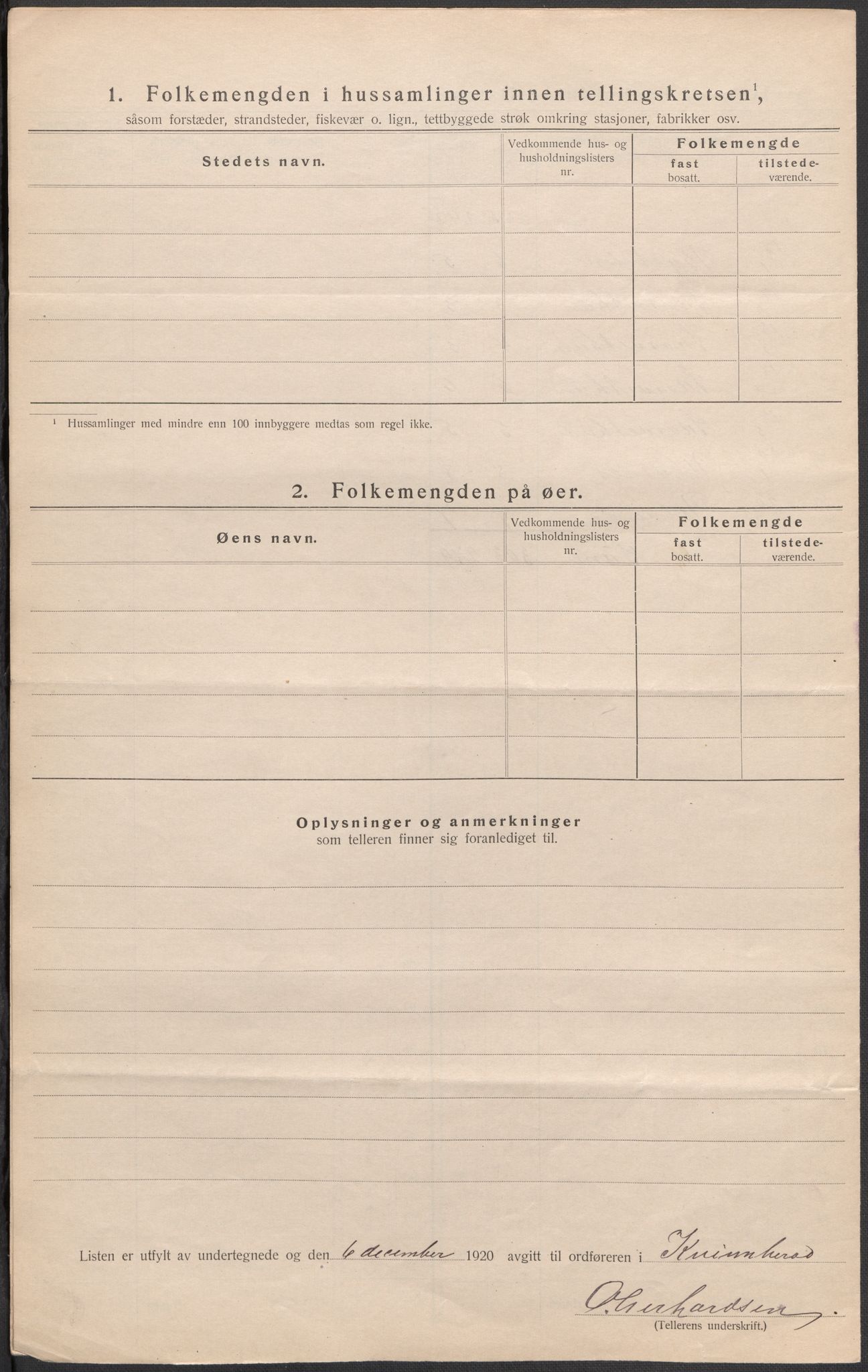 SAB, 1920 census for Kvinnherad, 1920, p. 12