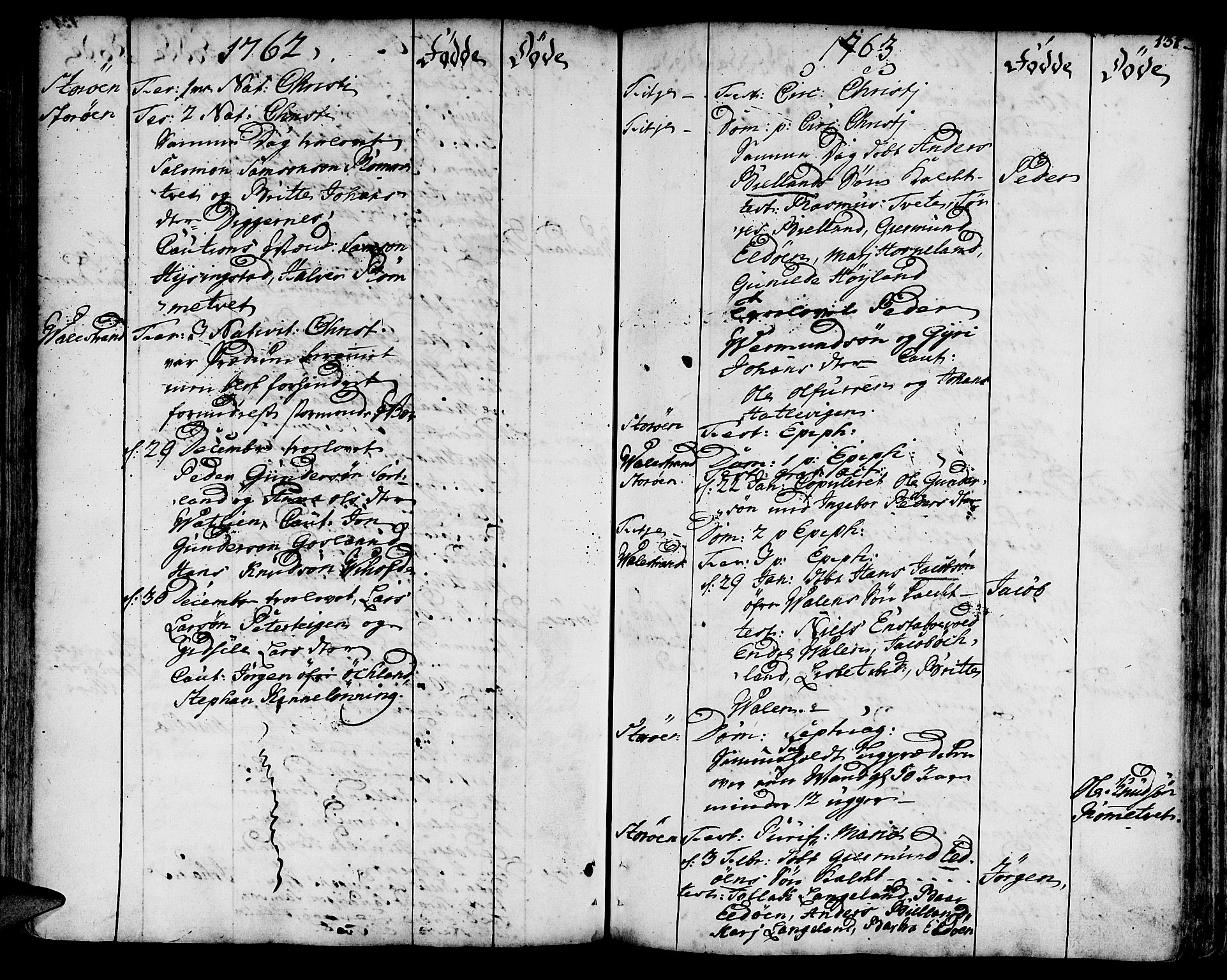 Stord sokneprestembete, AV/SAB-A-78201/H/Haa: Parish register (official) no. A 2, 1744-1777, p. 131