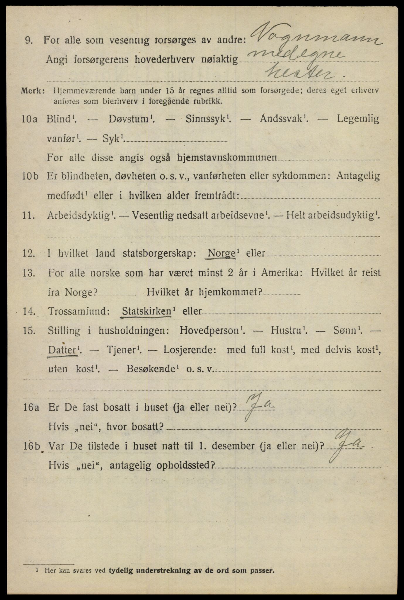 SAO, 1920 census for Nittedal, 1920, p. 2419