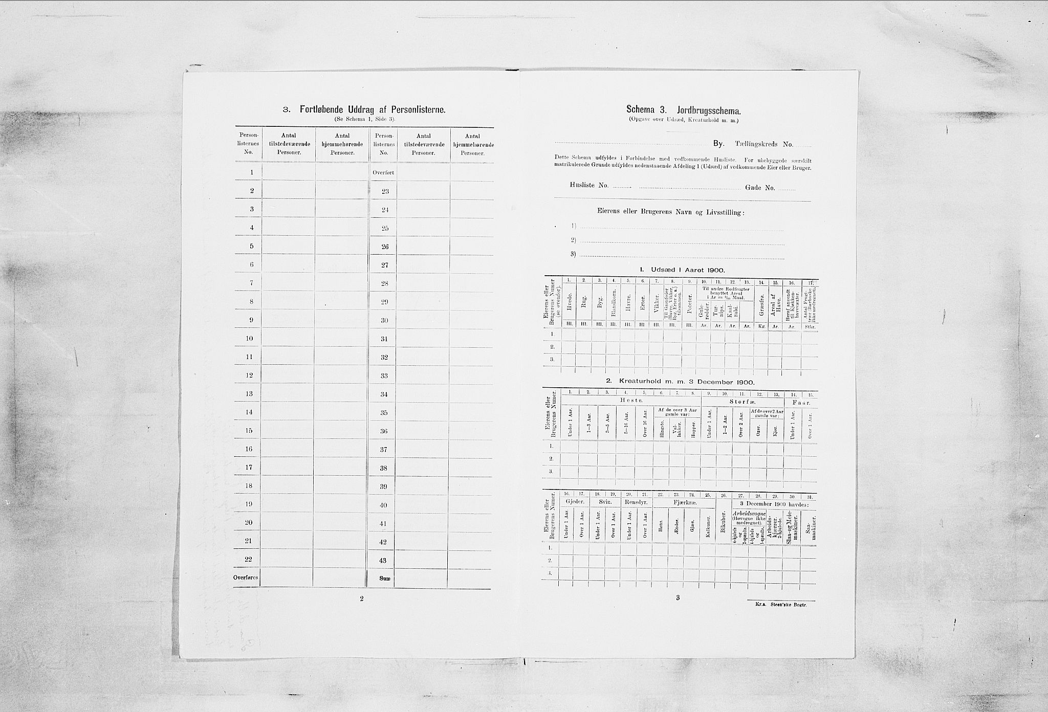 SAKO, 1900 census for Kragerø, 1900, p. 179