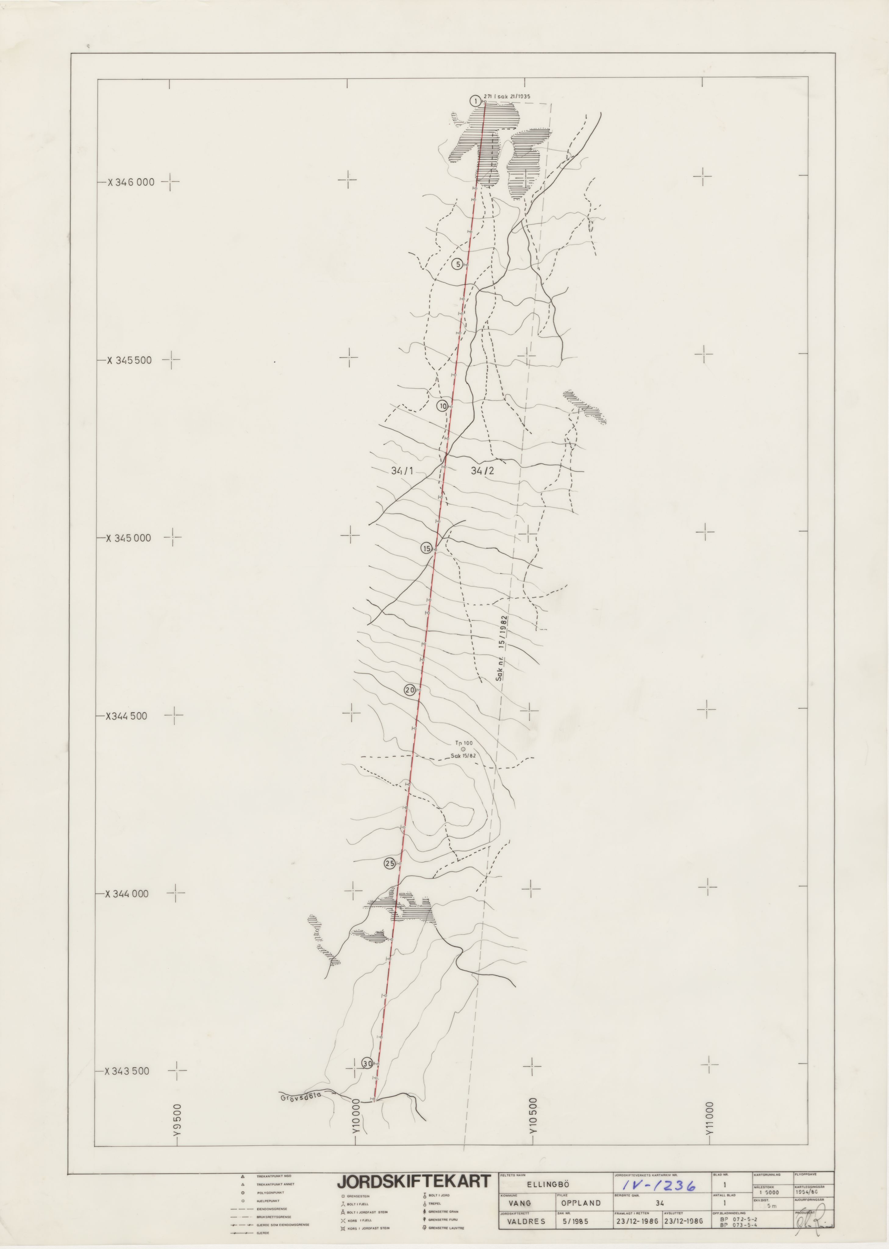 Jordskifteverkets kartarkiv, RA/S-3929/T, 1859-1988, p. 1582