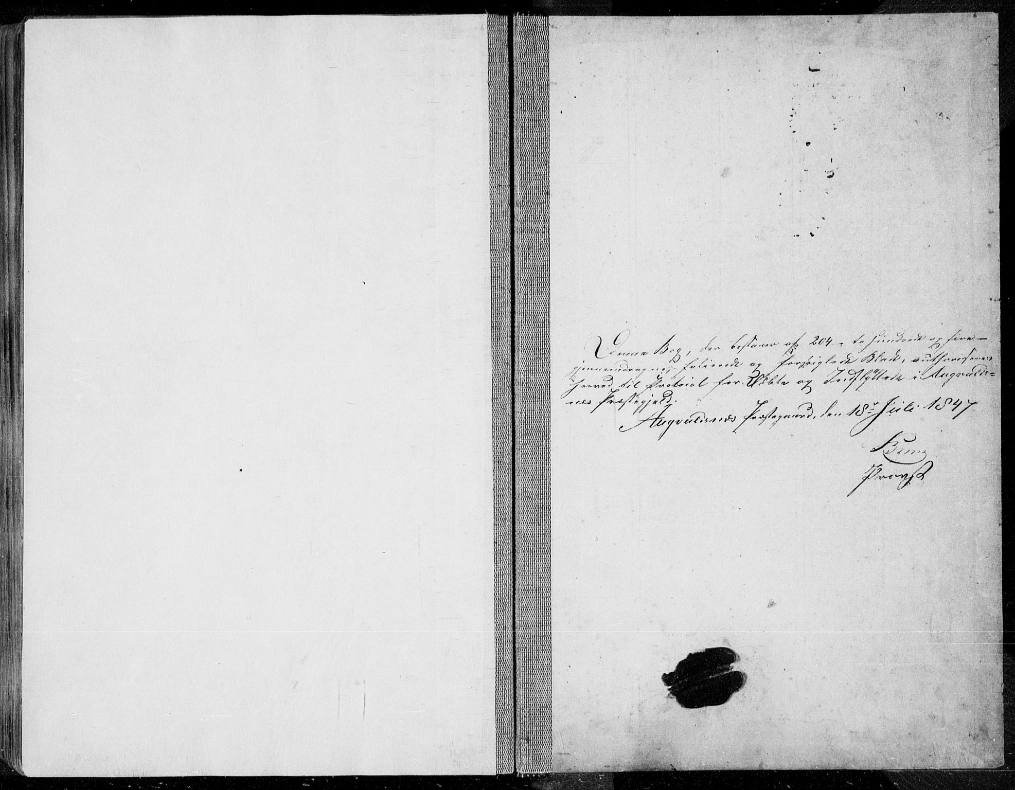 Avaldsnes sokneprestkontor, SAST/A -101851/H/Ha/Haa/L0008: Parish register (official) no. A 8, 1847-1857