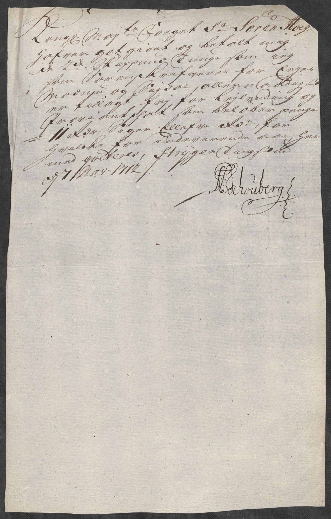 Rentekammeret inntil 1814, Reviderte regnskaper, Fogderegnskap, AV/RA-EA-4092/R31/L1707: Fogderegnskap Hurum, Røyken, Eiker, Lier og Buskerud, 1712, p. 276