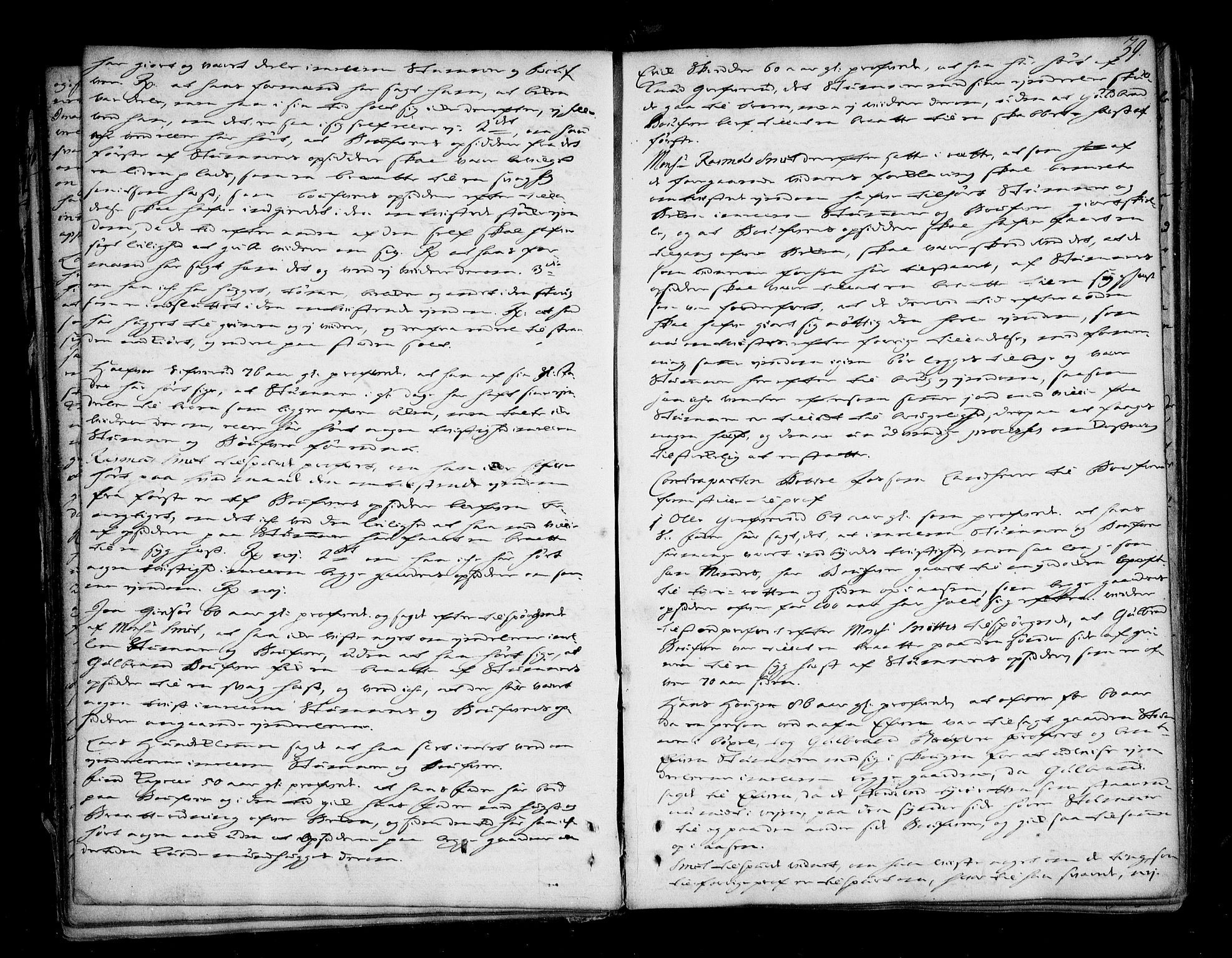 Follo sorenskriveri, AV/SAO-A-10274/F/Fb/Fba/L0032: Tingbok, 1718-1721, p. 38b-39a
