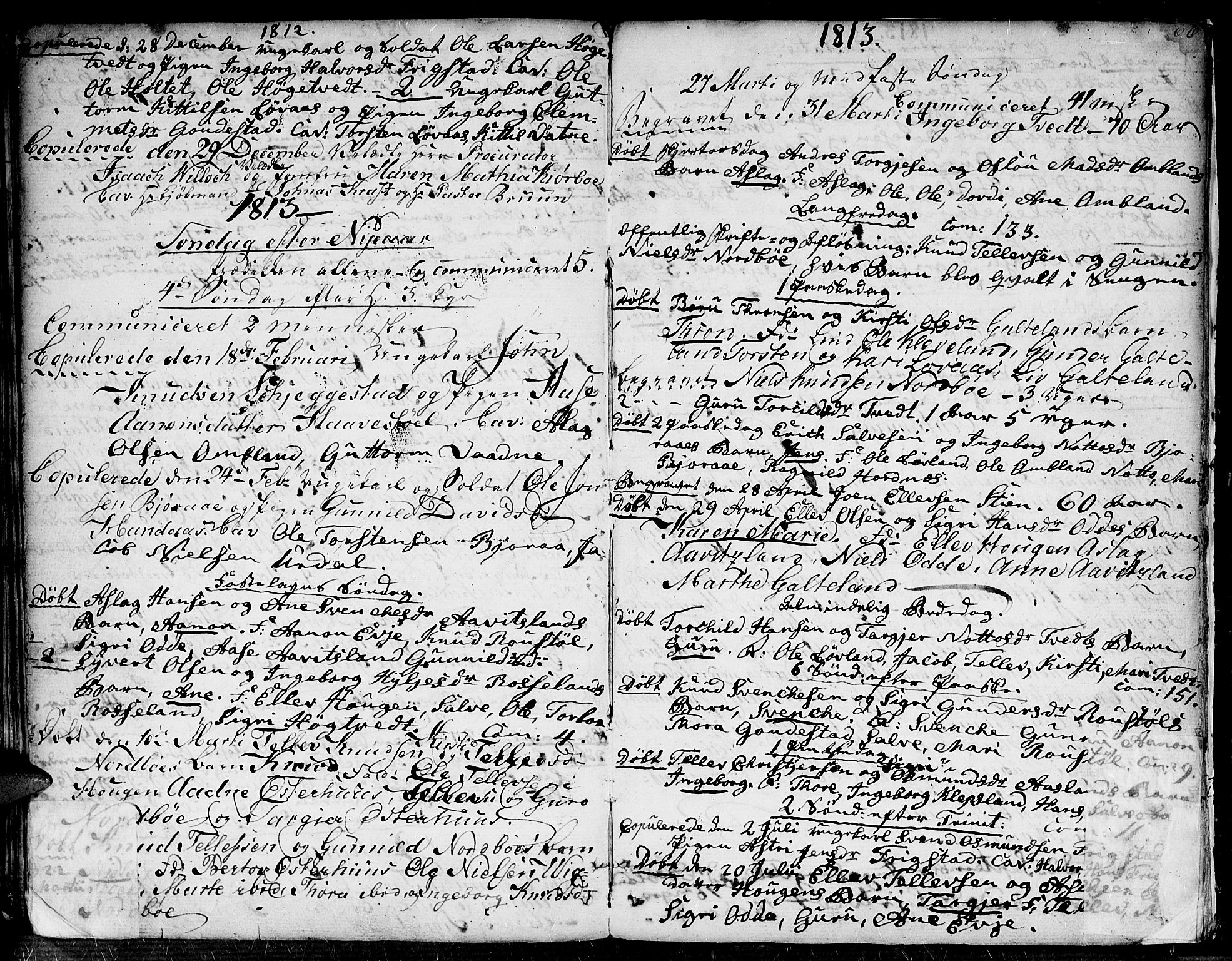 Evje sokneprestkontor, AV/SAK-1111-0008/F/Fa/Faa/L0003: Parish register (official) no. A 3, 1787-1816, p. 66