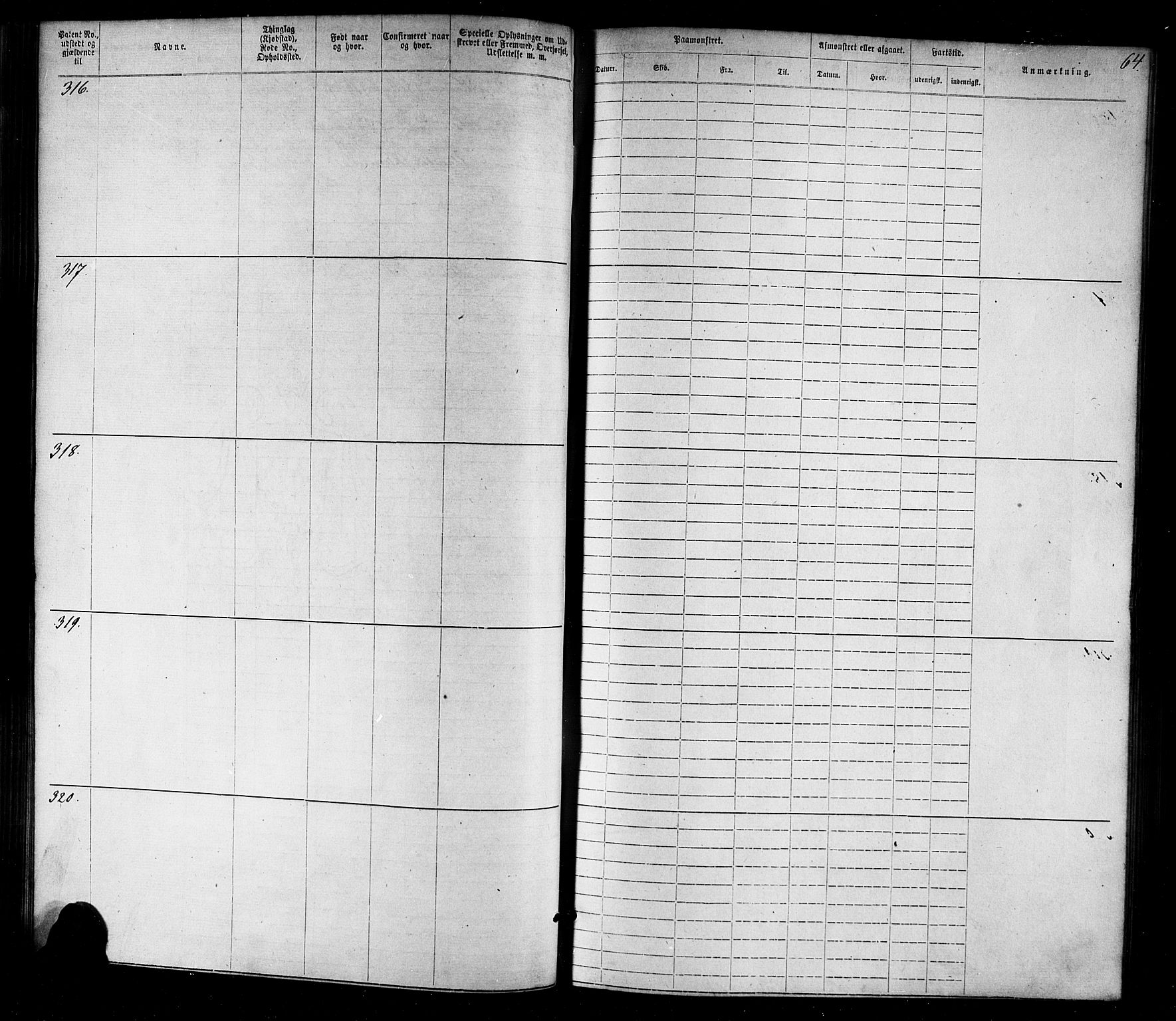 Farsund mønstringskrets, SAK/2031-0017/F/Fa/L0005: Annotasjonsrulle nr 1-1910 med register, Z-2, 1869-1877, p. 90