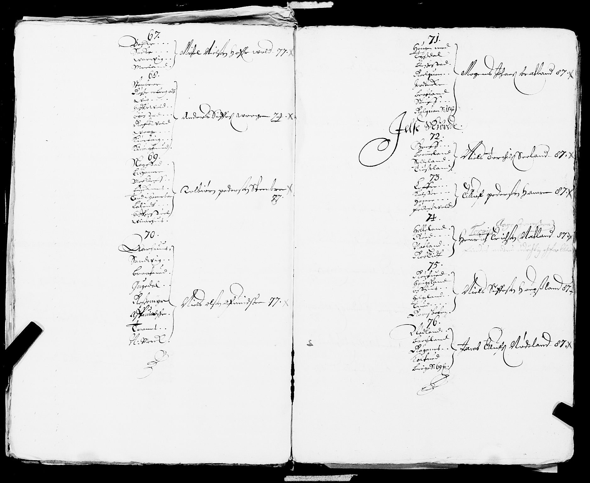 Fylkesmannen i Rogaland, AV/SAST-A-101928/99/3/325/325CA, 1655-1832, p. 1029