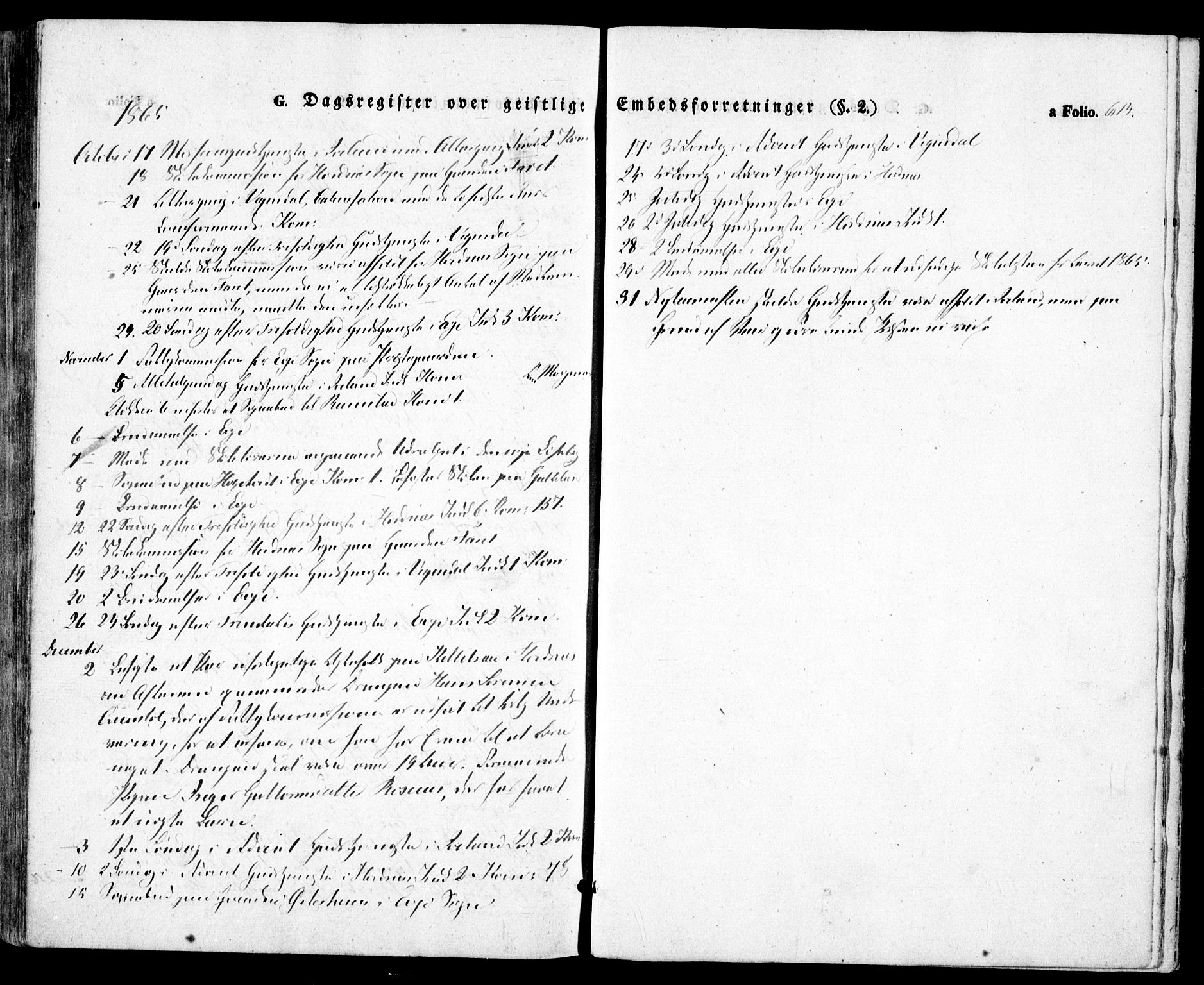 Evje sokneprestkontor, AV/SAK-1111-0008/F/Fa/Faa/L0005: Parish register (official) no. A 5, 1843-1865, p. 614