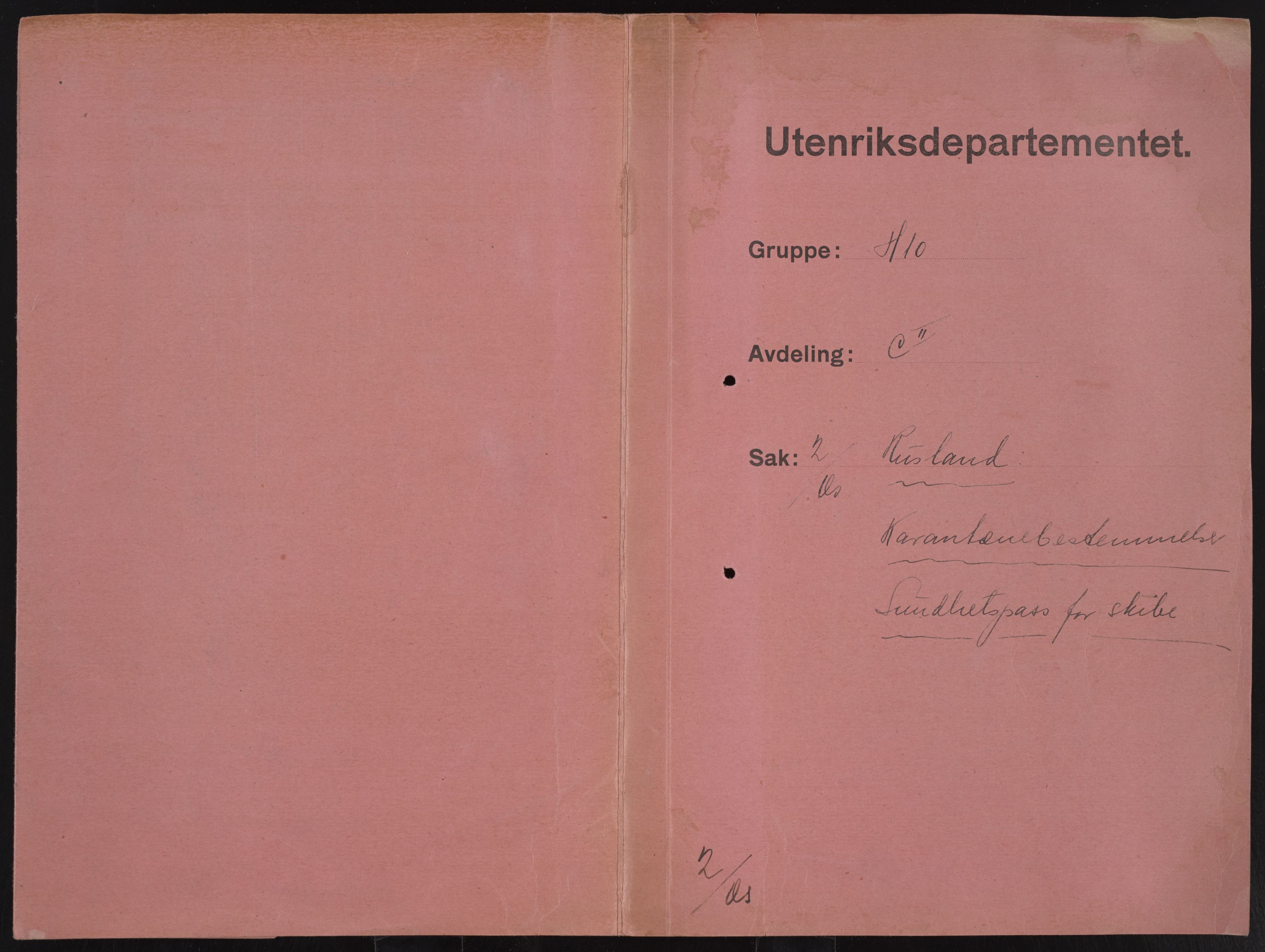 Utenriksdepartementet, AV/RA-S-2259, 1872-1932, p. 145