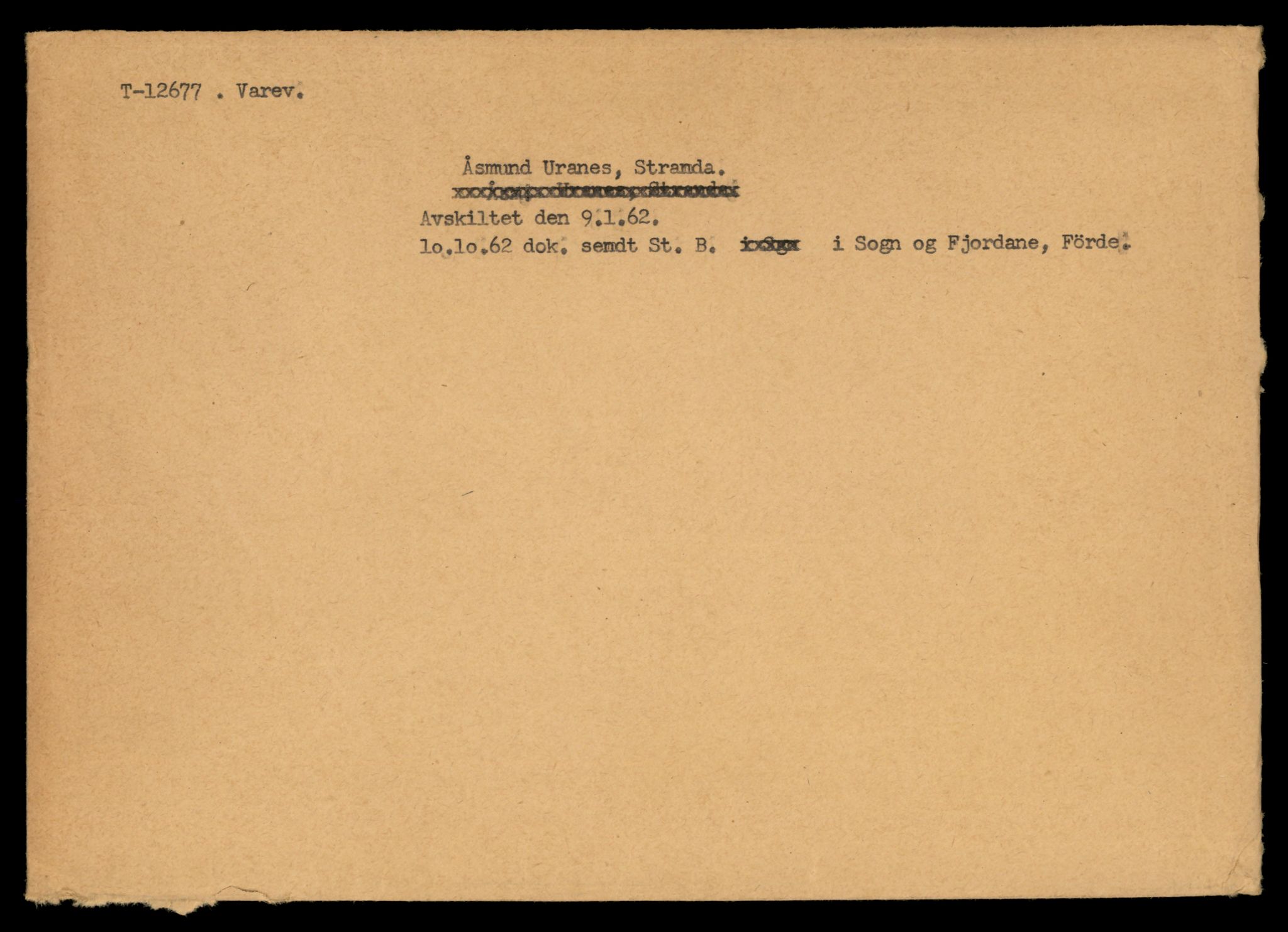 Møre og Romsdal vegkontor - Ålesund trafikkstasjon, AV/SAT-A-4099/F/Fe/L0035: Registreringskort for kjøretøy T 12653 - T 12829, 1927-1998, p. 446