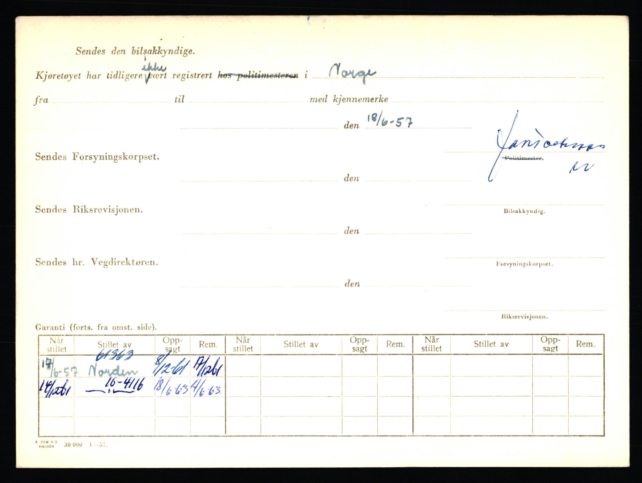 Stavanger trafikkstasjon, AV/SAST-A-101942/0/F/L0004: L-1000 - L-1349, 1930-1971, p. 1236