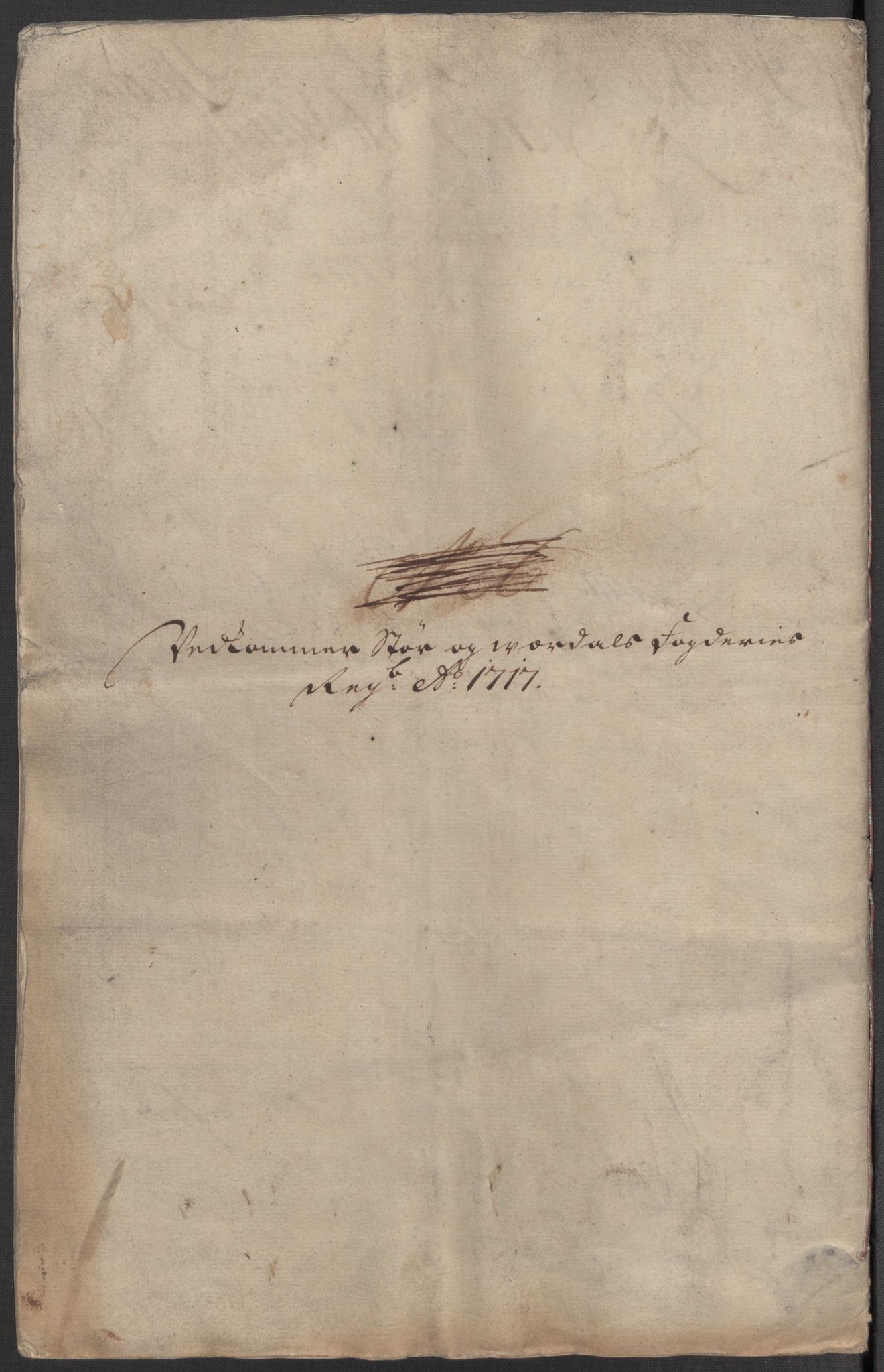 Rentekammeret inntil 1814, Reviderte regnskaper, Fogderegnskap, RA/EA-4092/R62/L4207: Fogderegnskap Stjørdal og Verdal, 1717, p. 28
