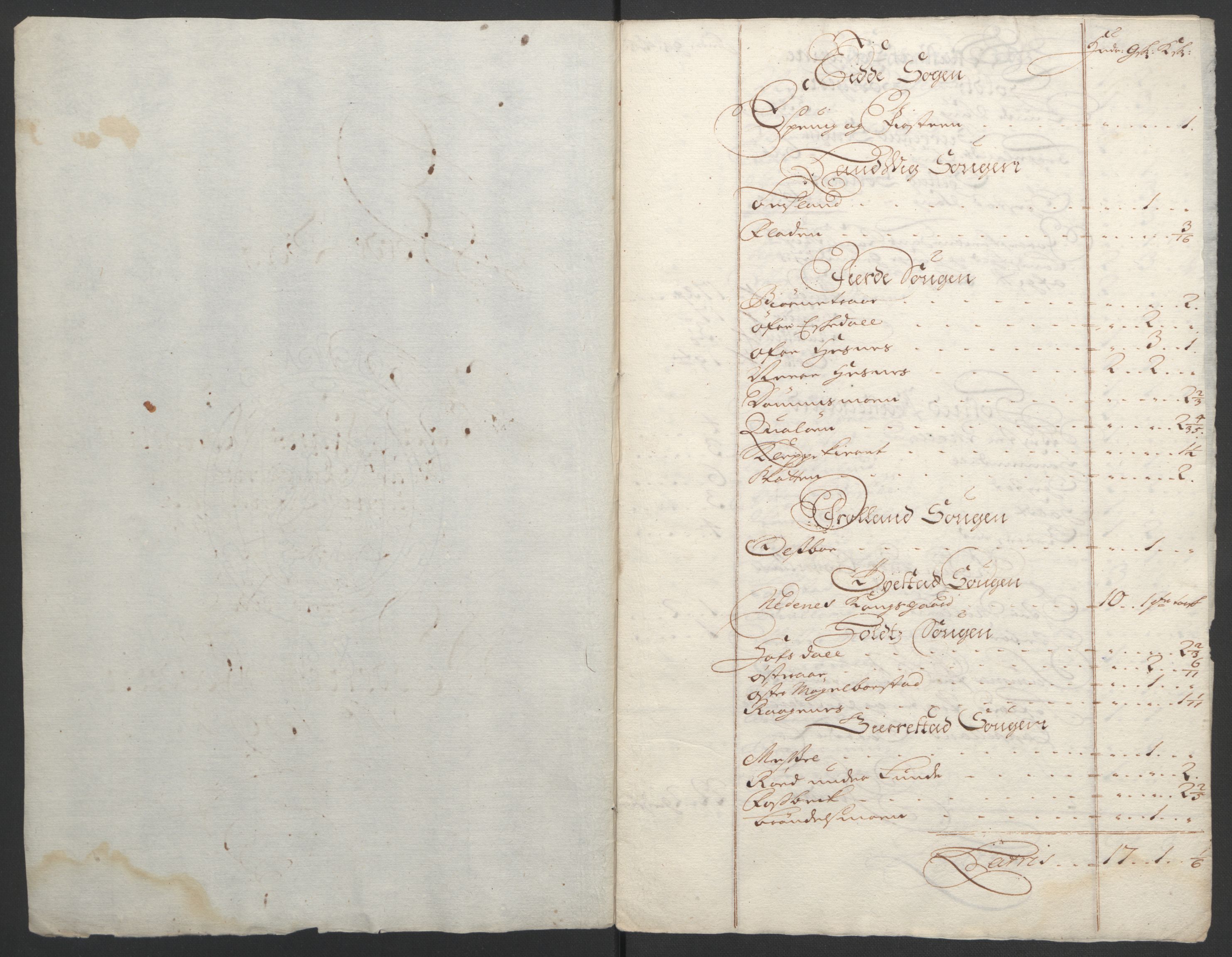 Rentekammeret inntil 1814, Reviderte regnskaper, Fogderegnskap, AV/RA-EA-4092/R39/L2312: Fogderegnskap Nedenes, 1693-1695, p. 13