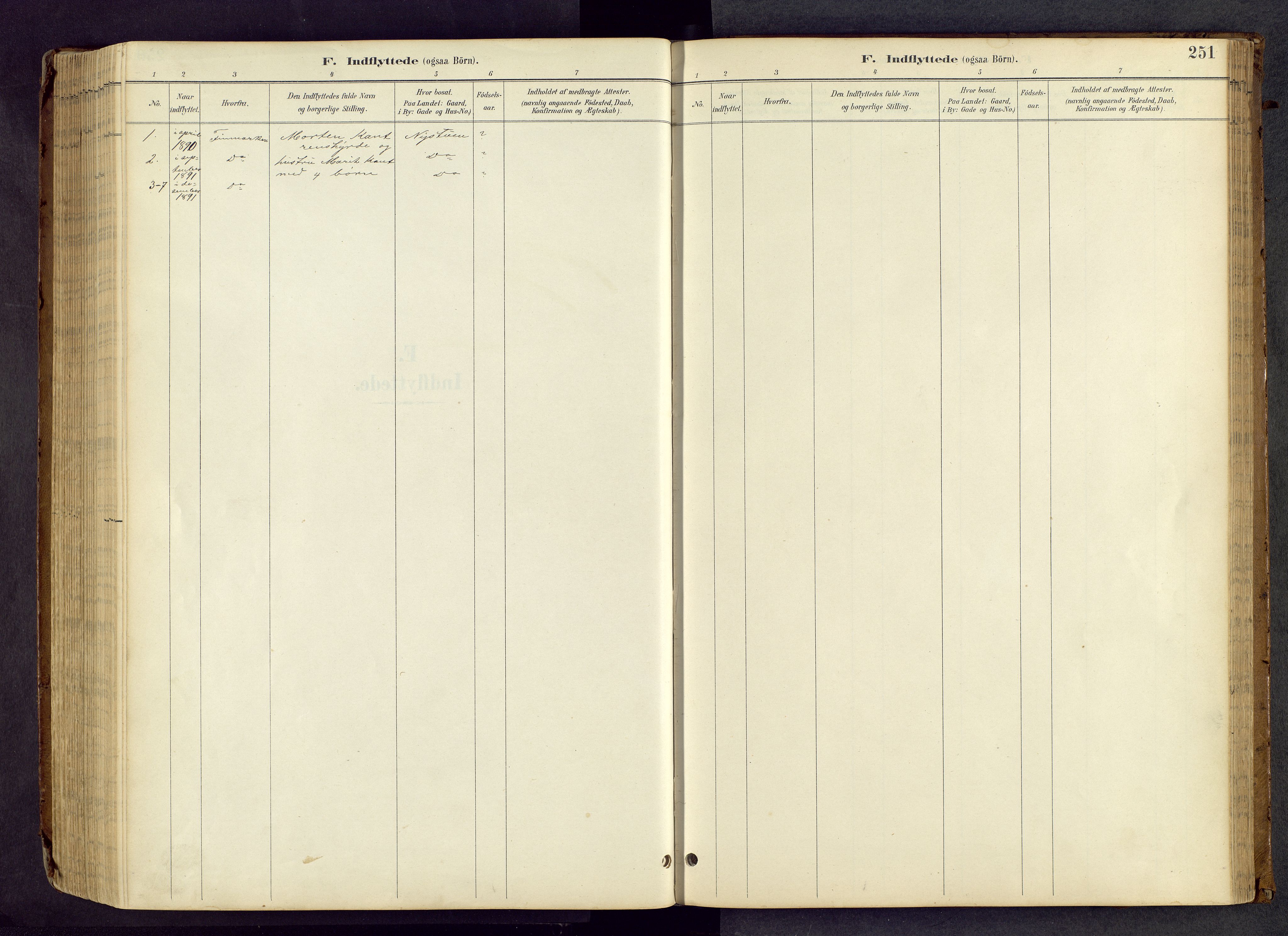 Vang prestekontor, Valdres, SAH/PREST-140/H/Hb/L0005: Parish register (copy) no. 5, 1889-1945, p. 251