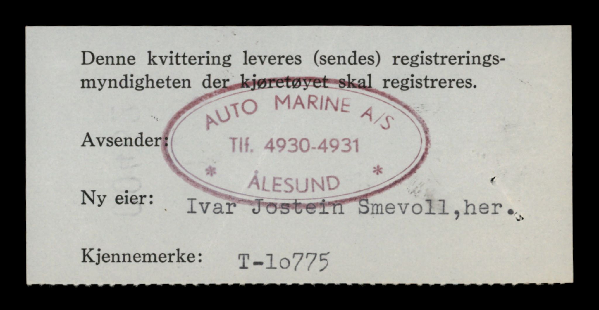 Møre og Romsdal vegkontor - Ålesund trafikkstasjon, AV/SAT-A-4099/F/Fe/L0023: Registreringskort for kjøretøy T 10695 - T 10809, 1927-1998, p. 2226