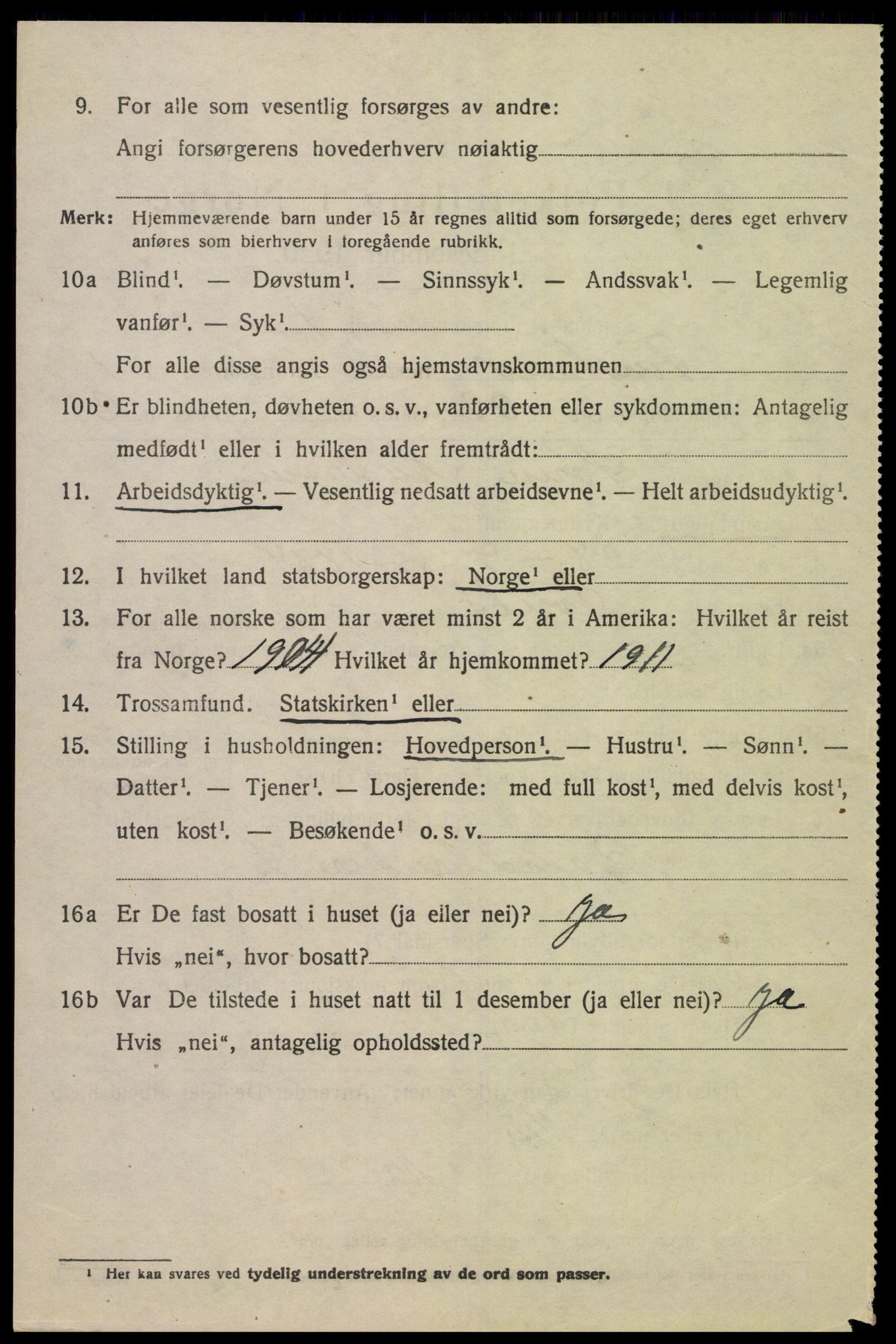 SAK, 1920 census for Finsland, 1920, p. 709