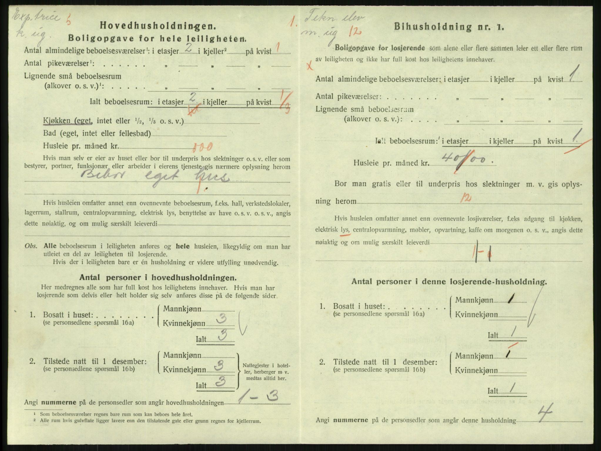 SAKO, 1920 census for Horten, 1920, p. 7080