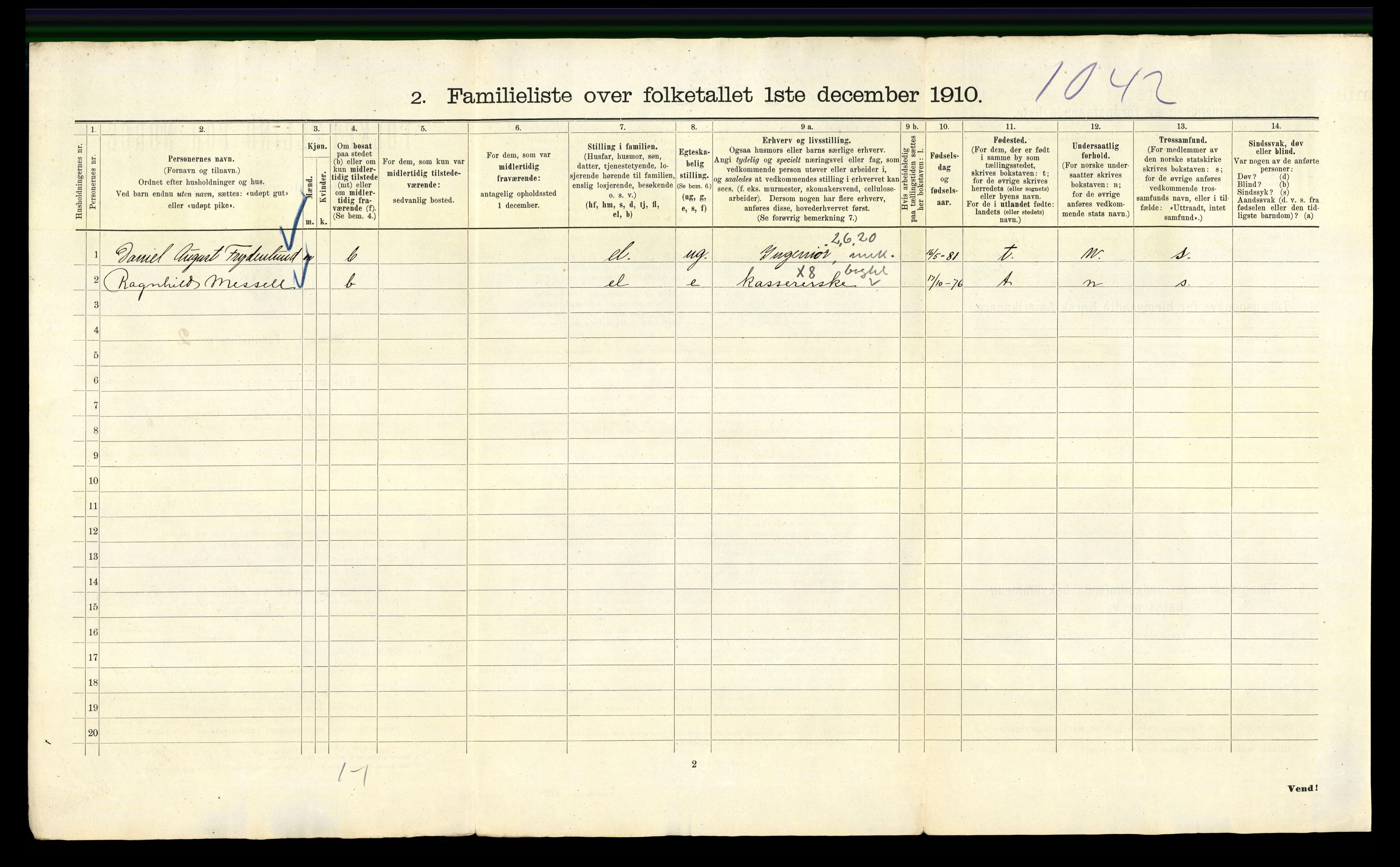 RA, 1910 census for Kristiania, 1910, p. 102902